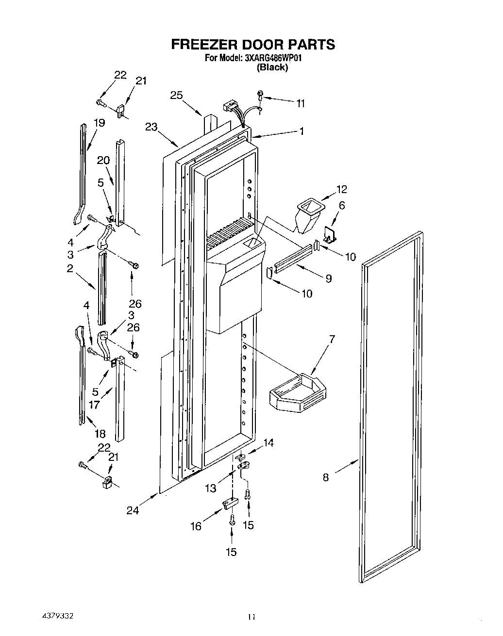 07 - FREEZER DOOR
