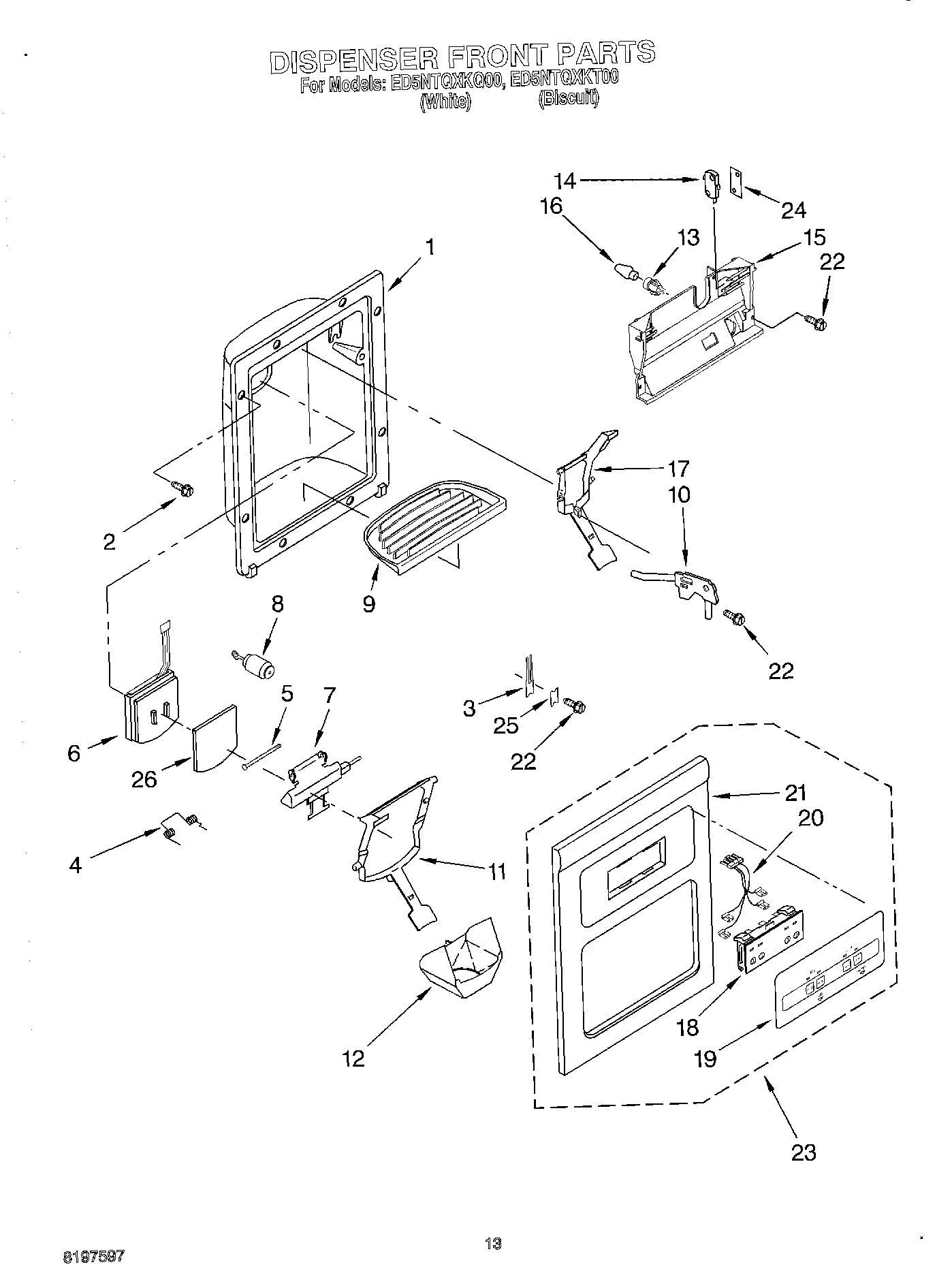 08 - DISPENSER FRONT