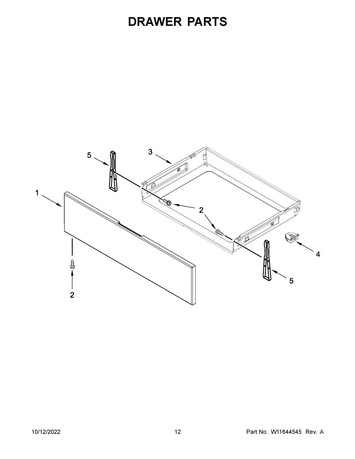 07 - DRAWER PARTS