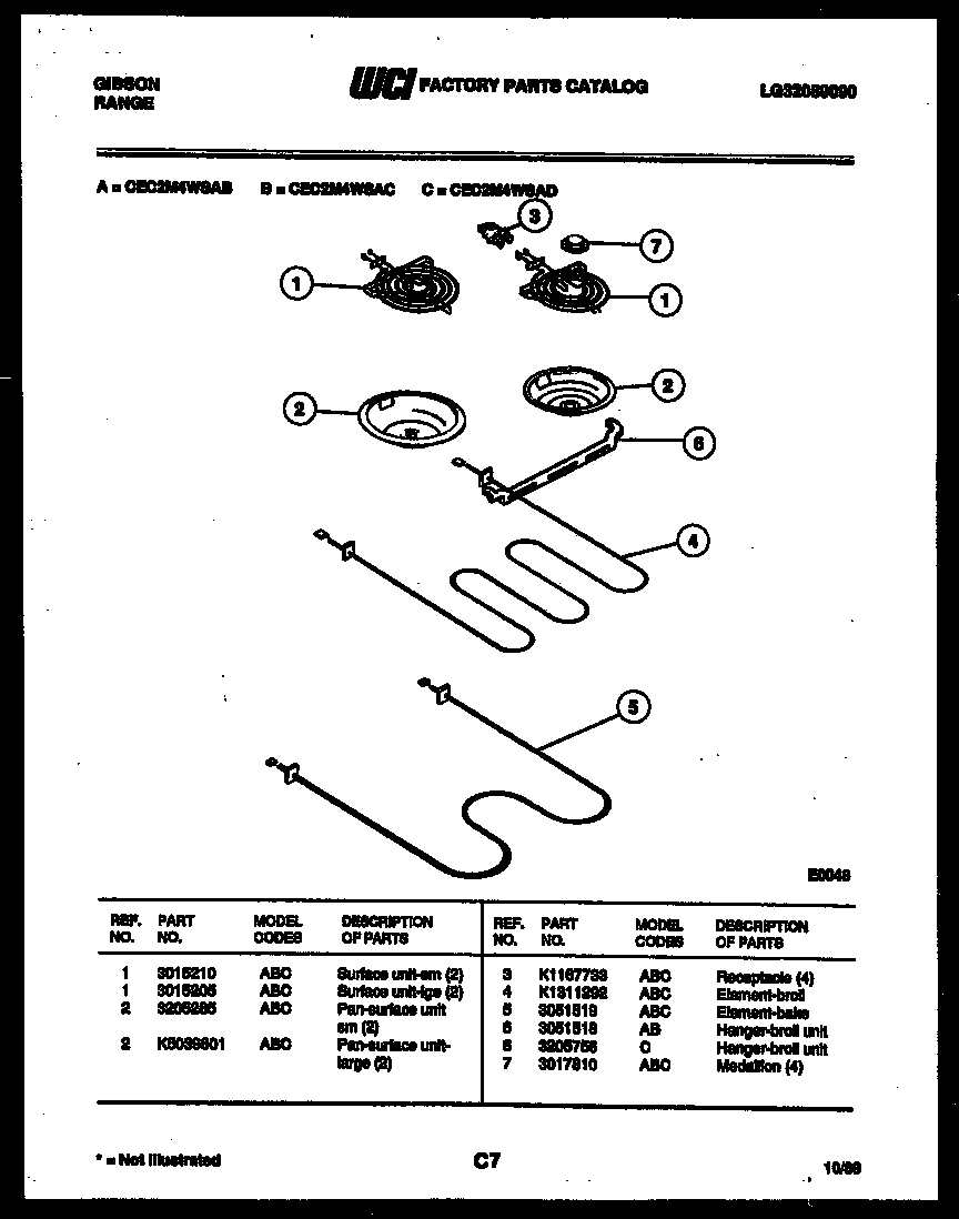04 - BROILER PARTS