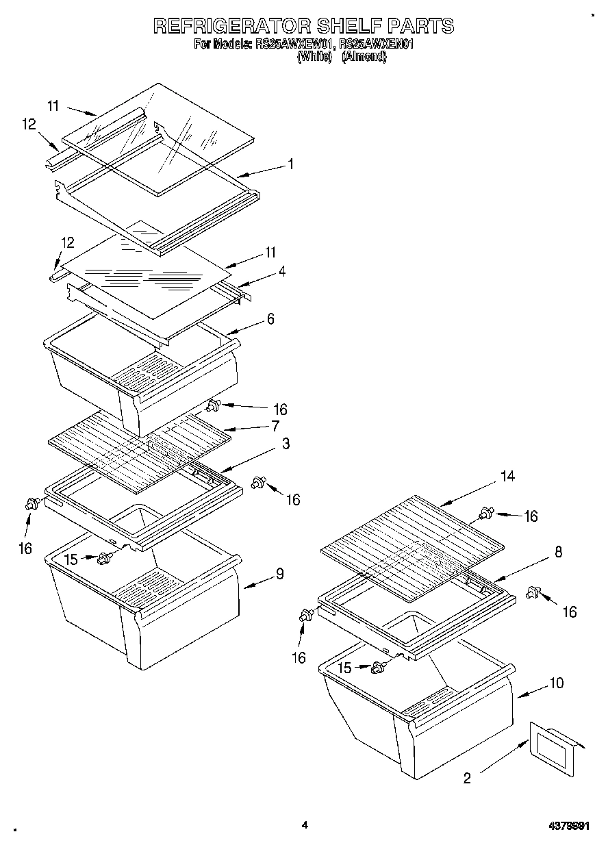 03 - REFRIGERATOR SHELF