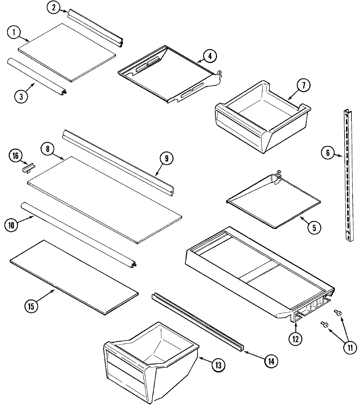 09 - SHELVES & ACCESSORIES