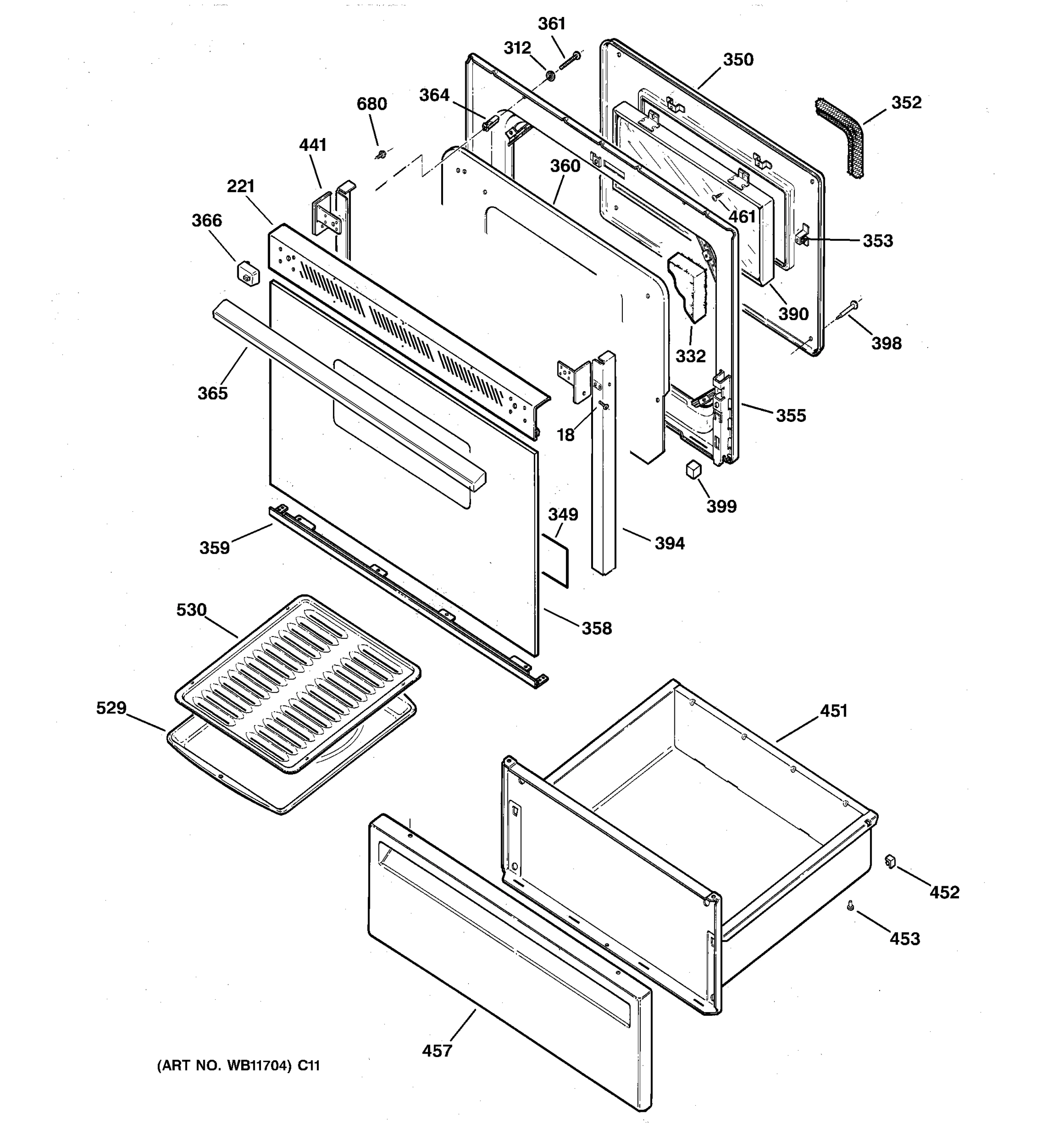 DOOR & DRAWER PARTS