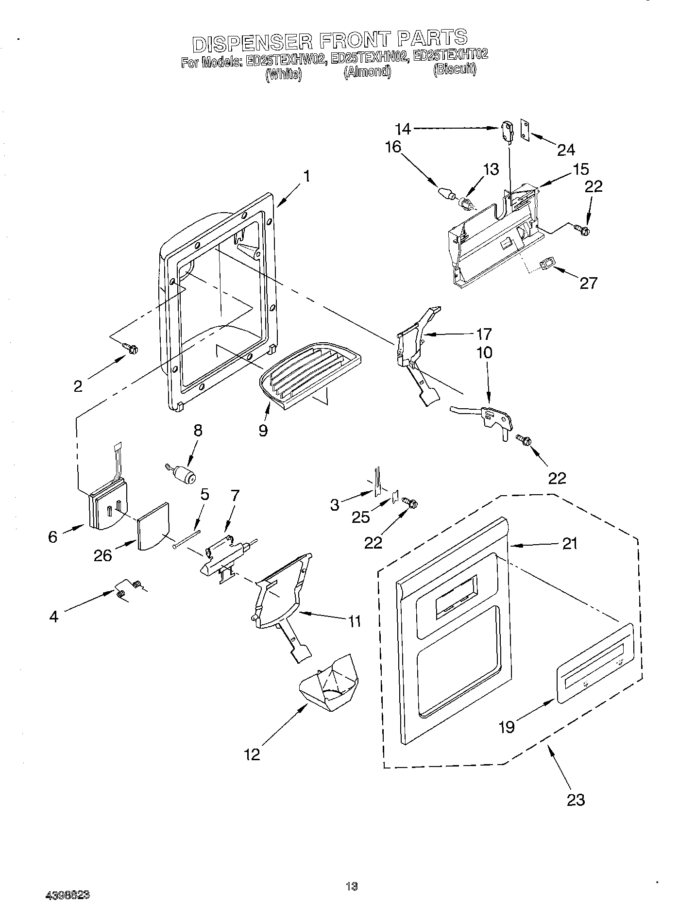 08 - DISPENSER FRONT
