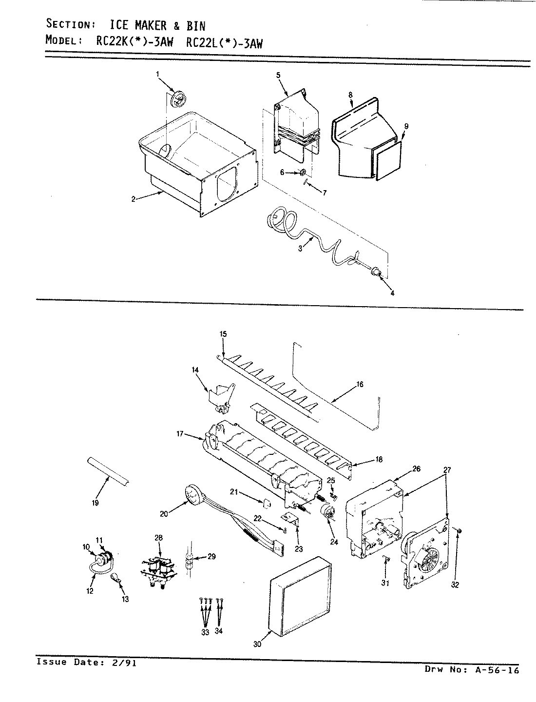06 - ICE MAKER & BIN