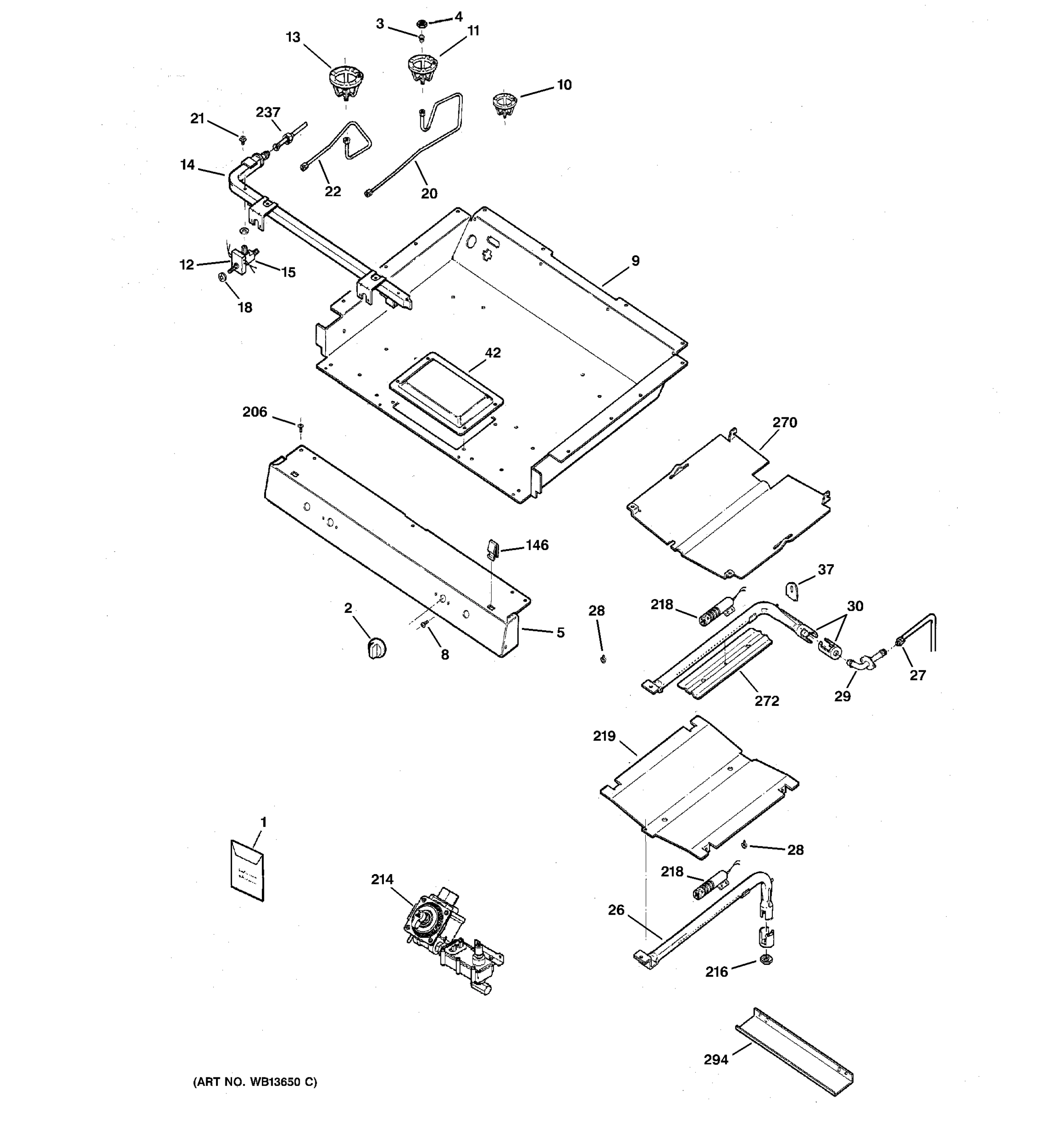 GAS & BURNER PARTS
