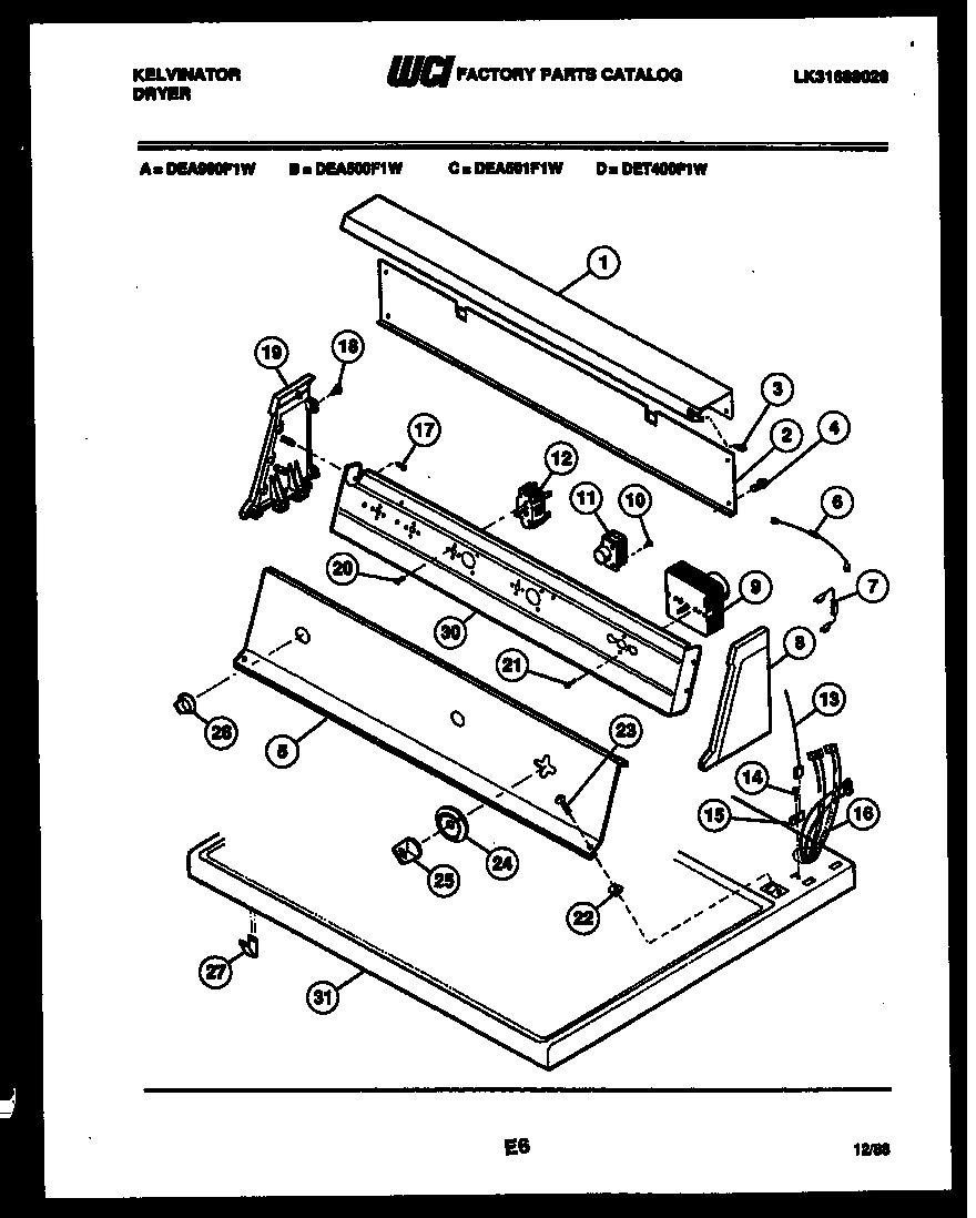 04 - CONSOLE AND CONTROL PARTS