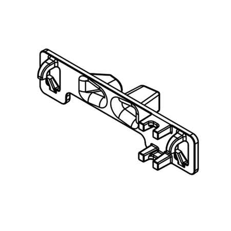 W10803790 Whirlpool Dishwasher Dishrack Tine