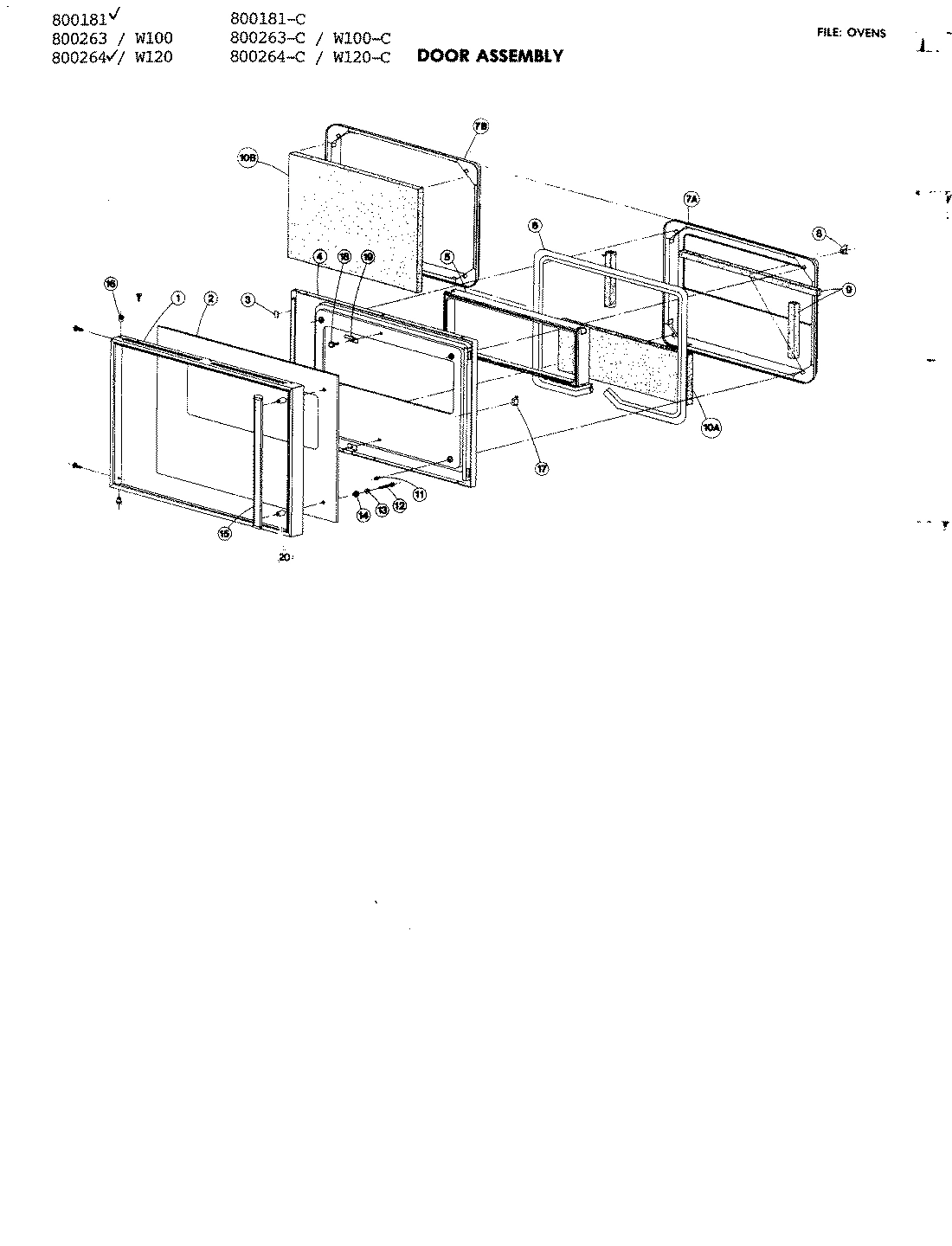 03 - DOOR ASSEMBLY