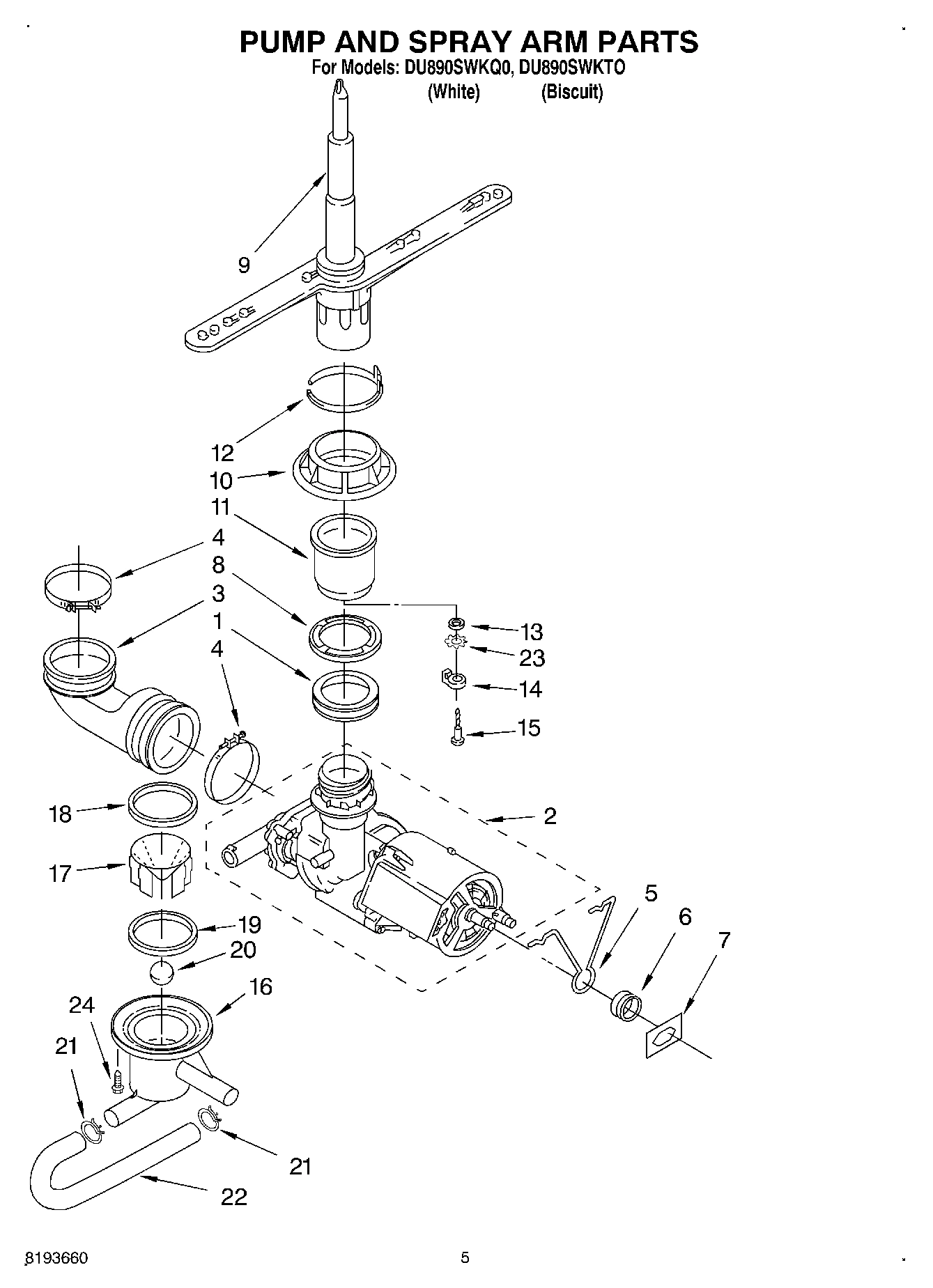 04 - PUMP AND SPRAY ARM