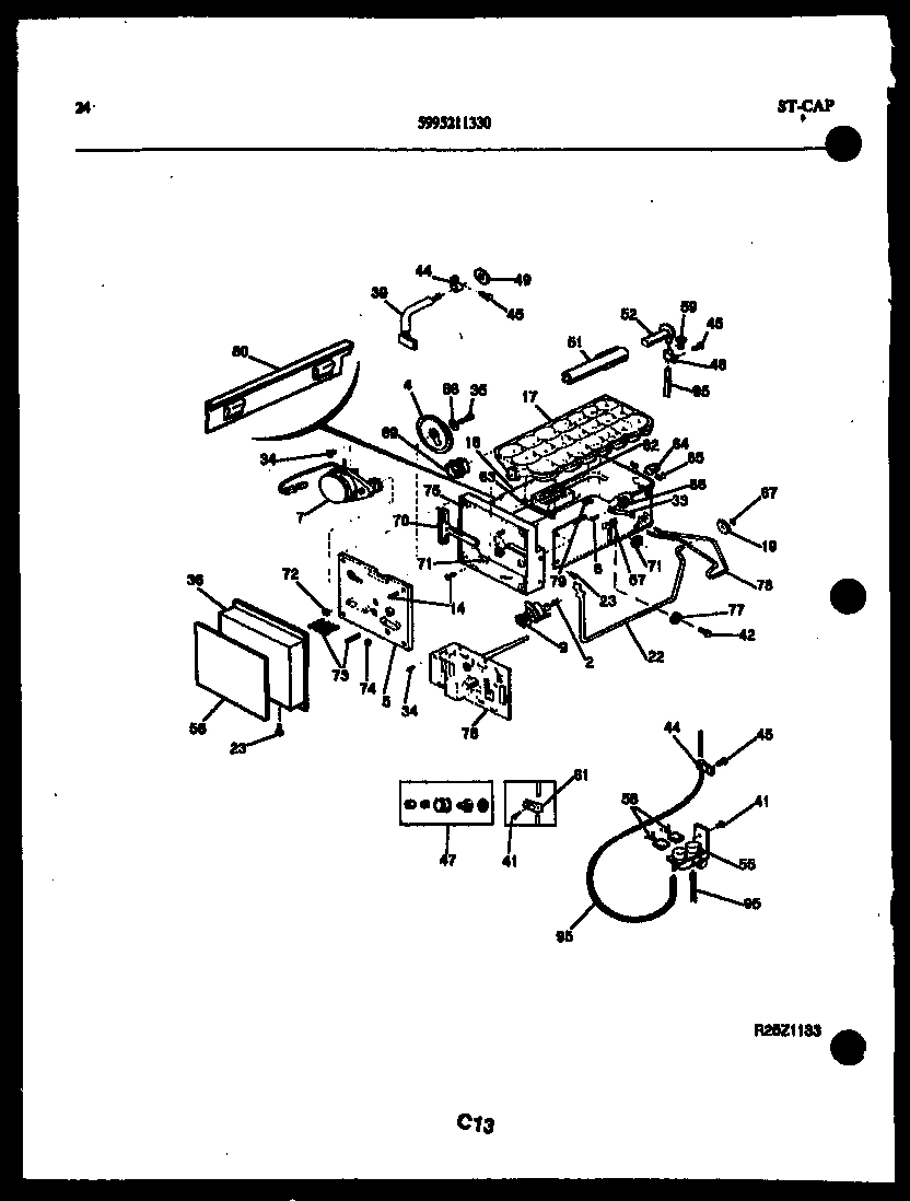 13 - ICE MAKER PARTS