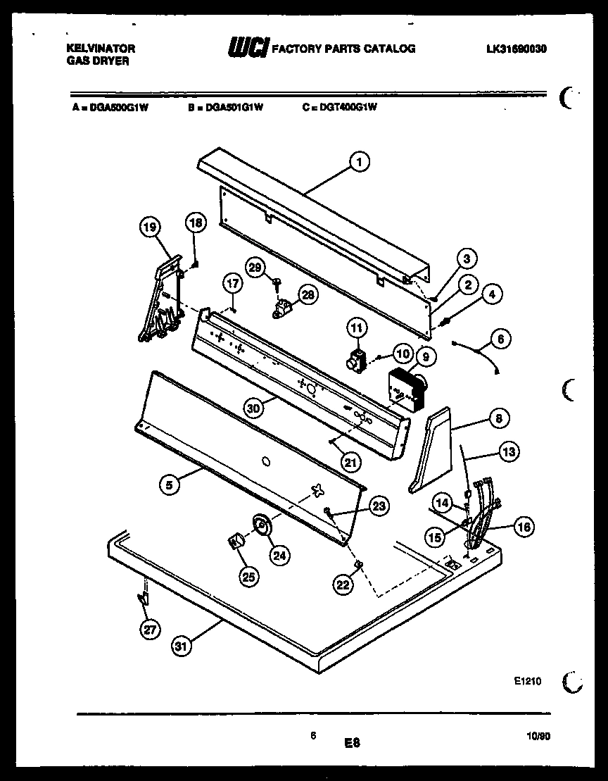 04 - CONSOLE AND CONTROL PARTS