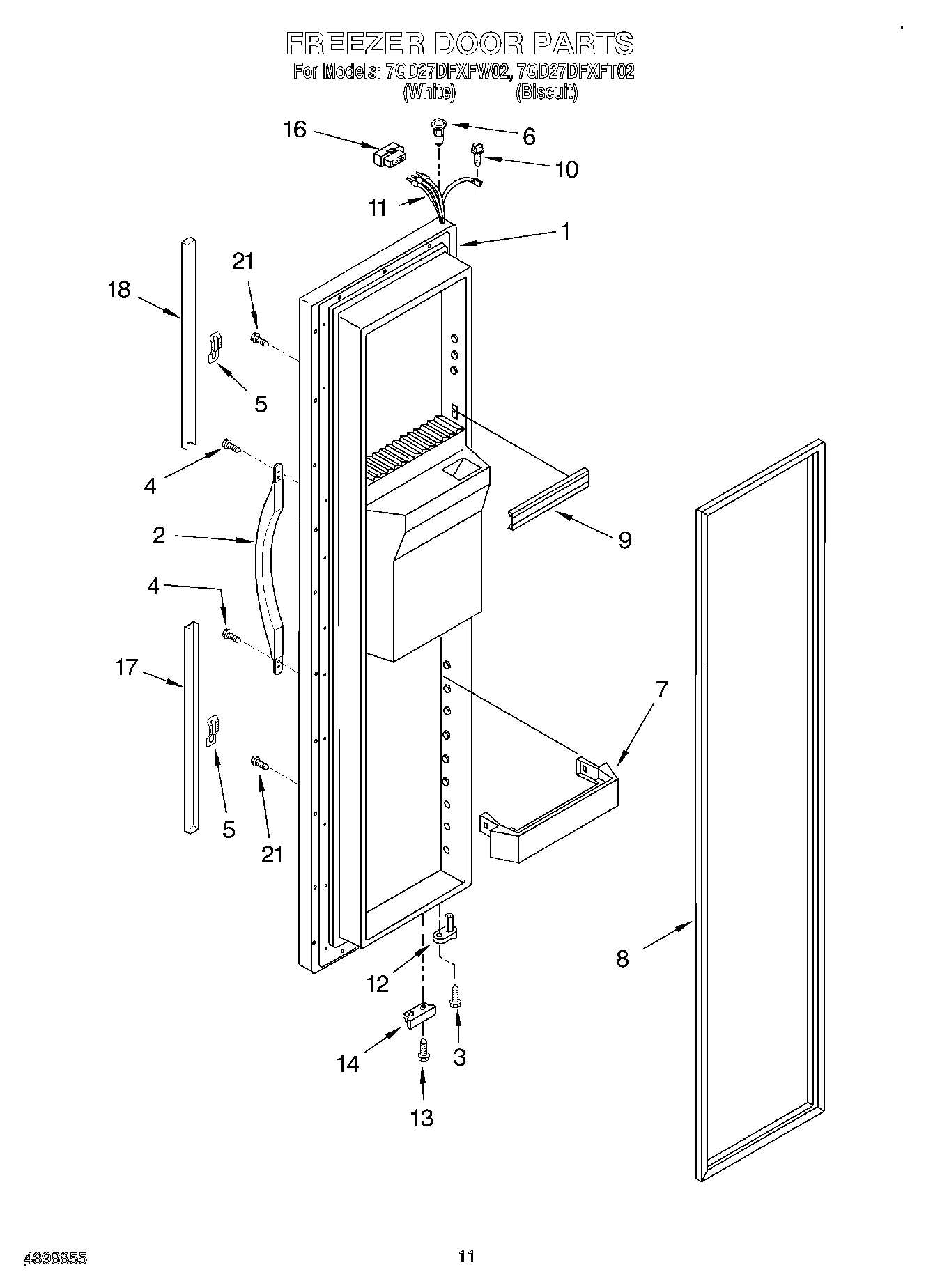 07 - FREEZER DOOR