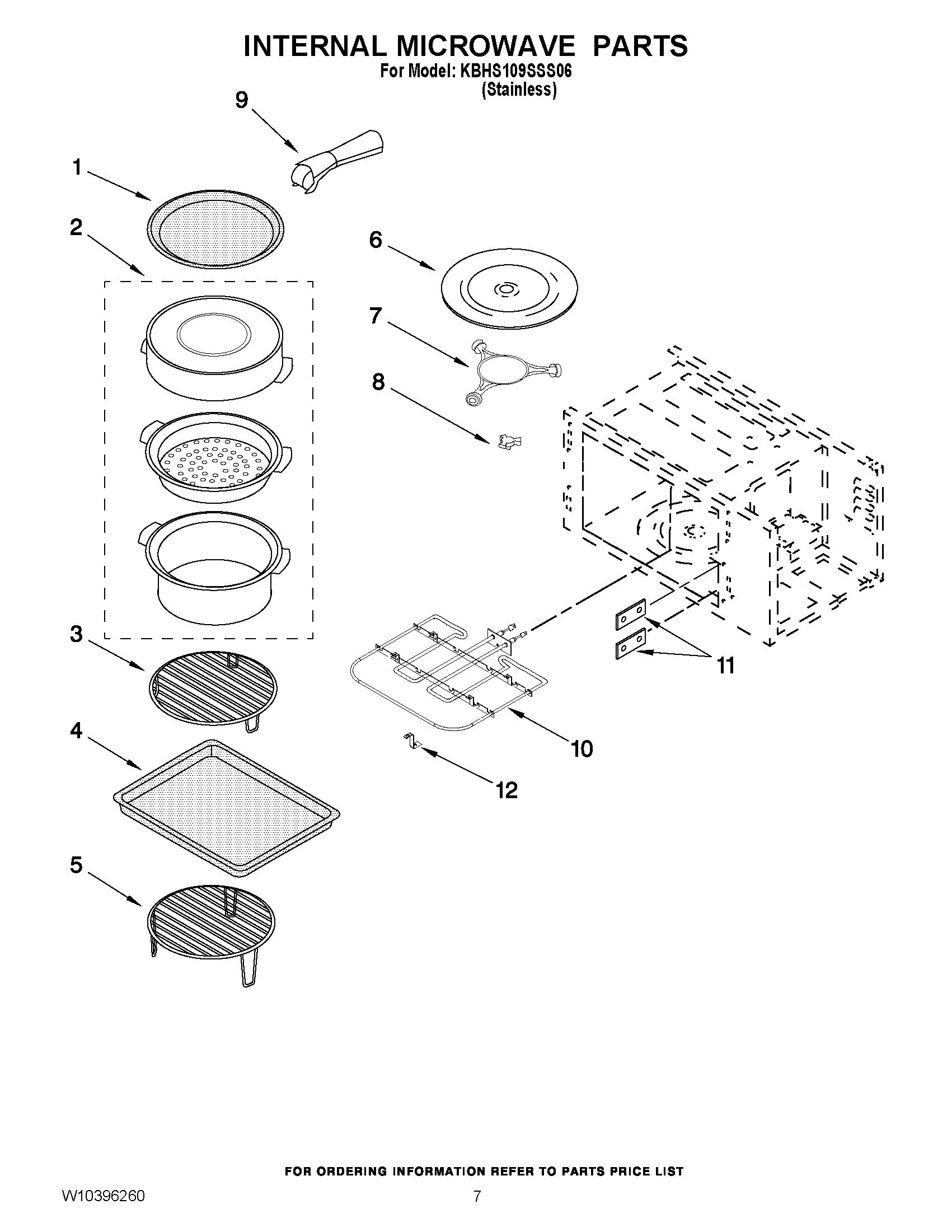 05 - INTERNAL MICROWAVE PARTS