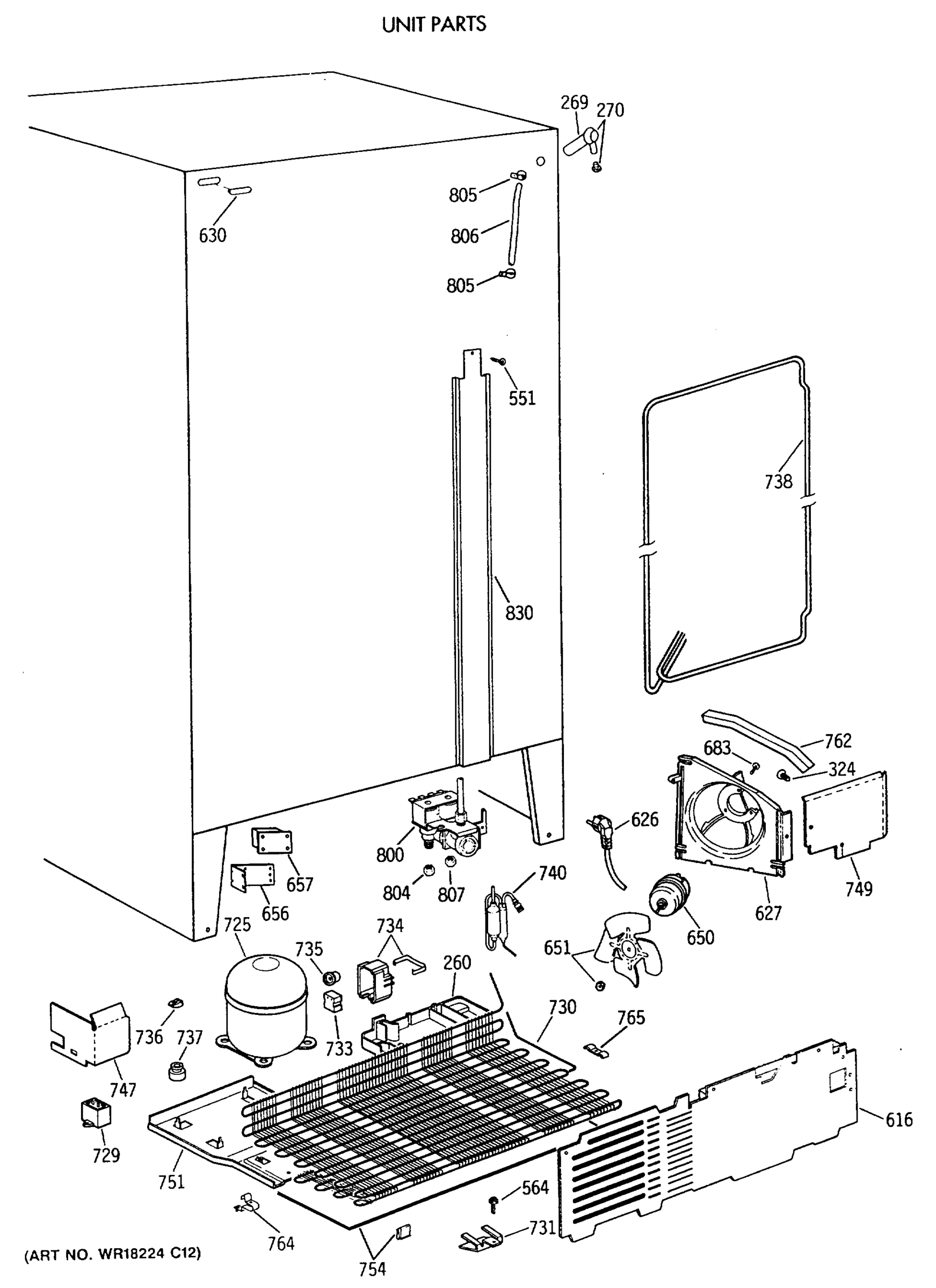 UNIT PARTS