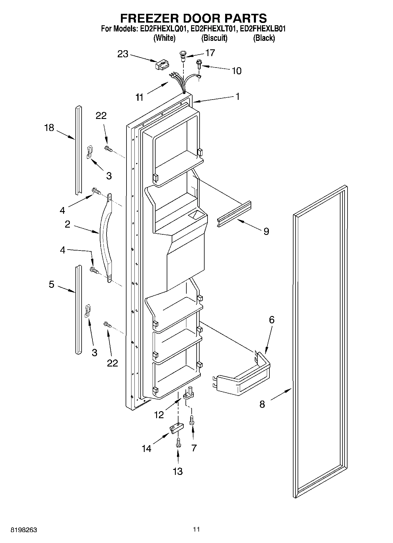 07 - FREEZER DOOR