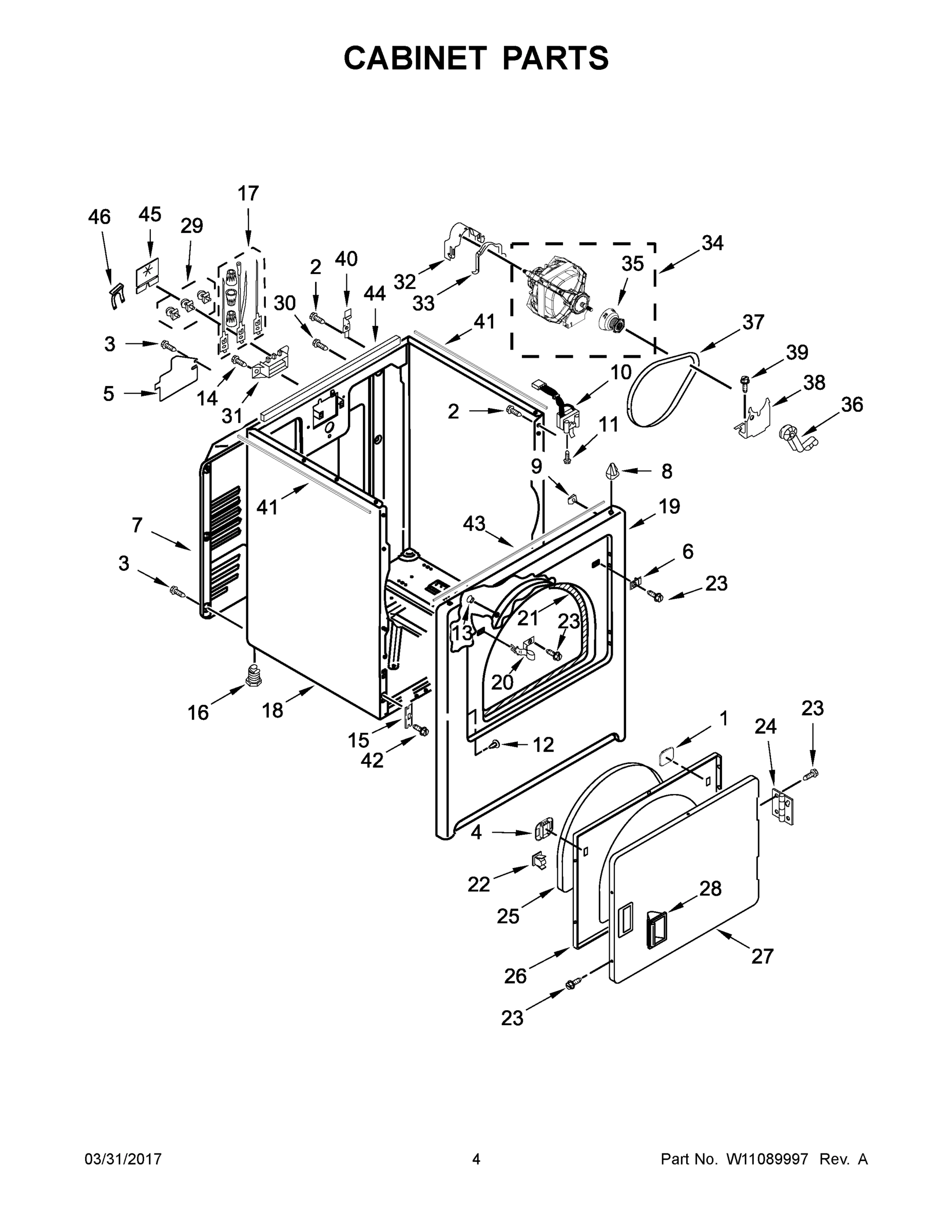 03 - CABINET PARTS