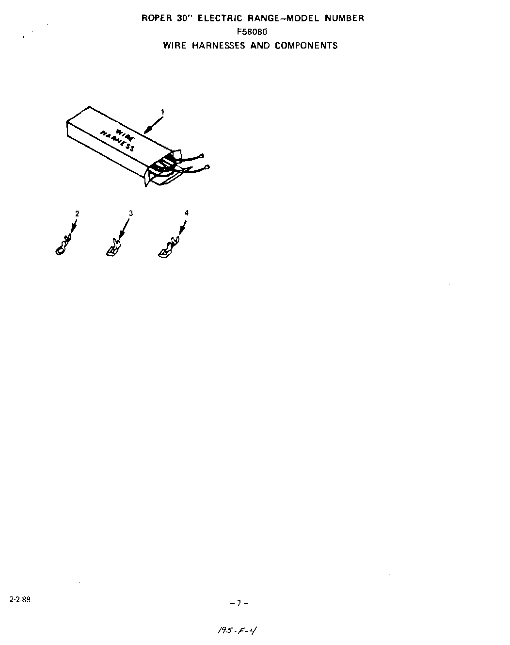 06 - WIRE HARNESS AND COMPONENTS