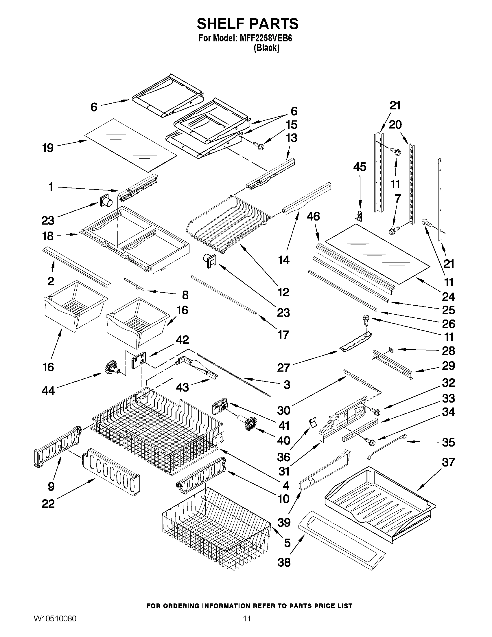 07 - SHELF PARTS