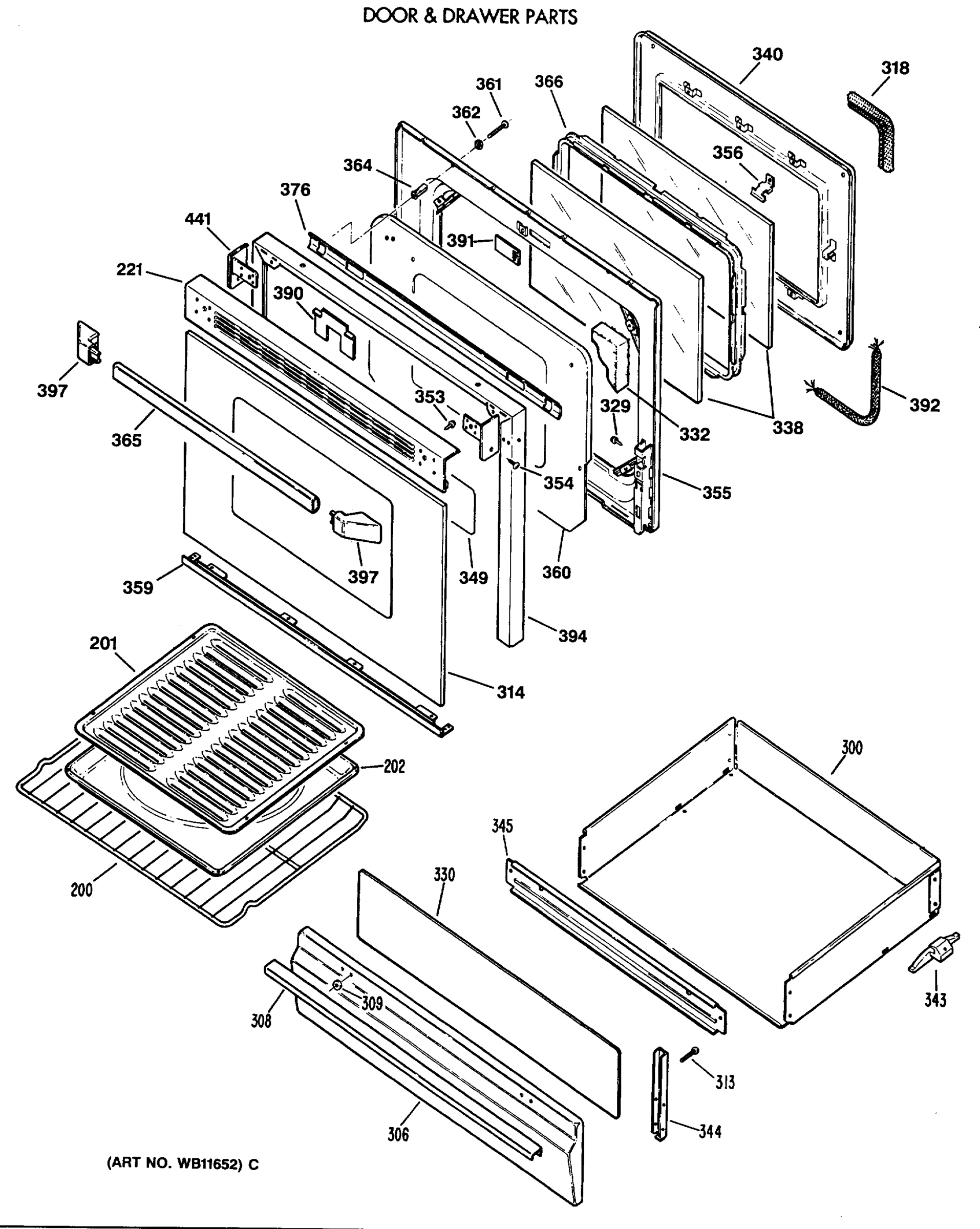 DOOR & DRAWER PARTS