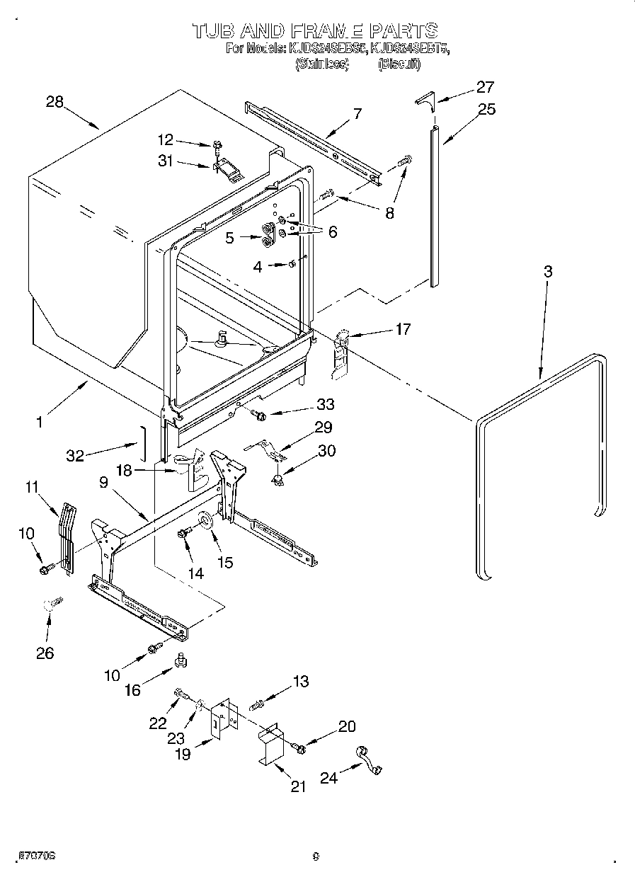 08 - TUB AND FRAME