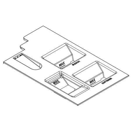 W11316373 Whirlpool Washer Detergent Dispense