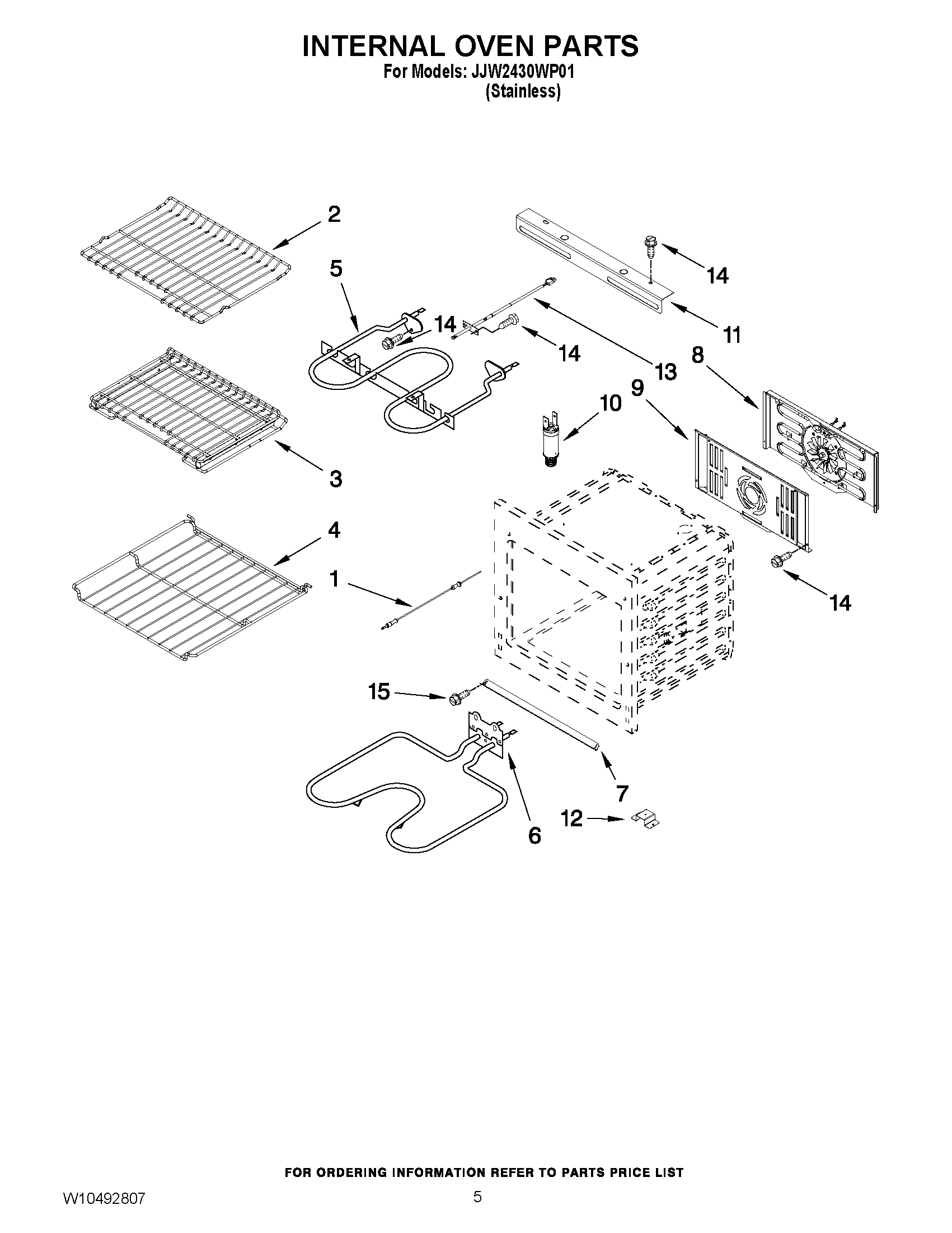 03 - INTERNAL OVEN PARTS