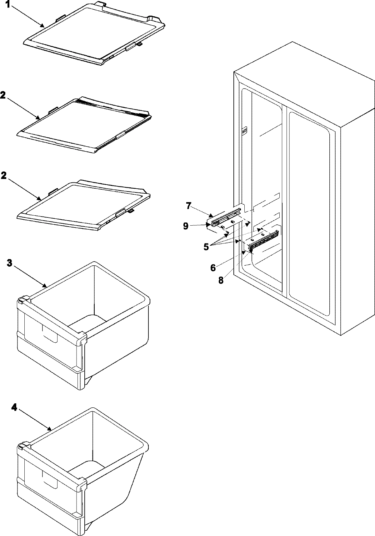 05 - FREEZER SHELVES