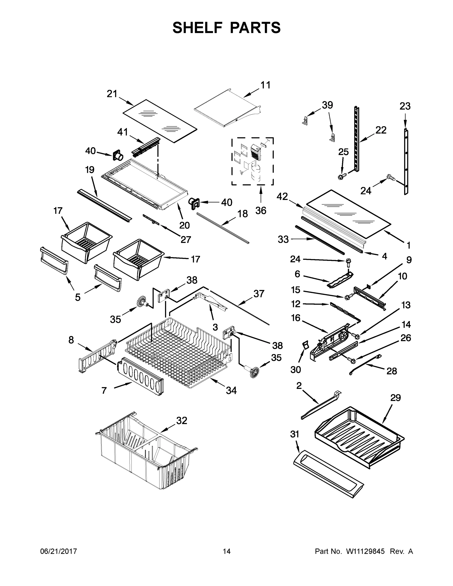 08 - SHELF PARTS