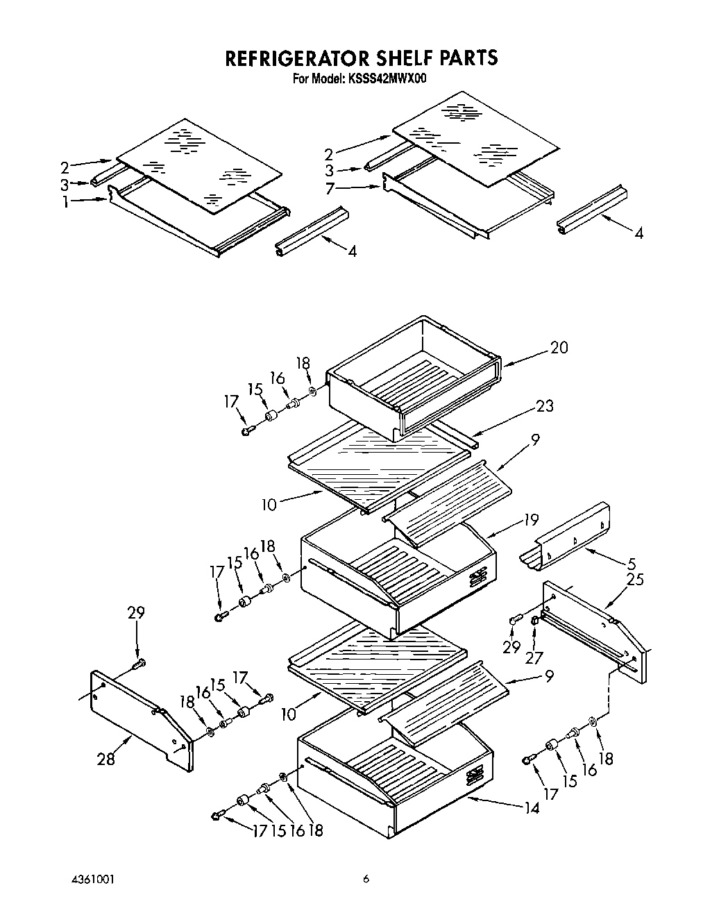 05 - REFRIGERATOR SHELF