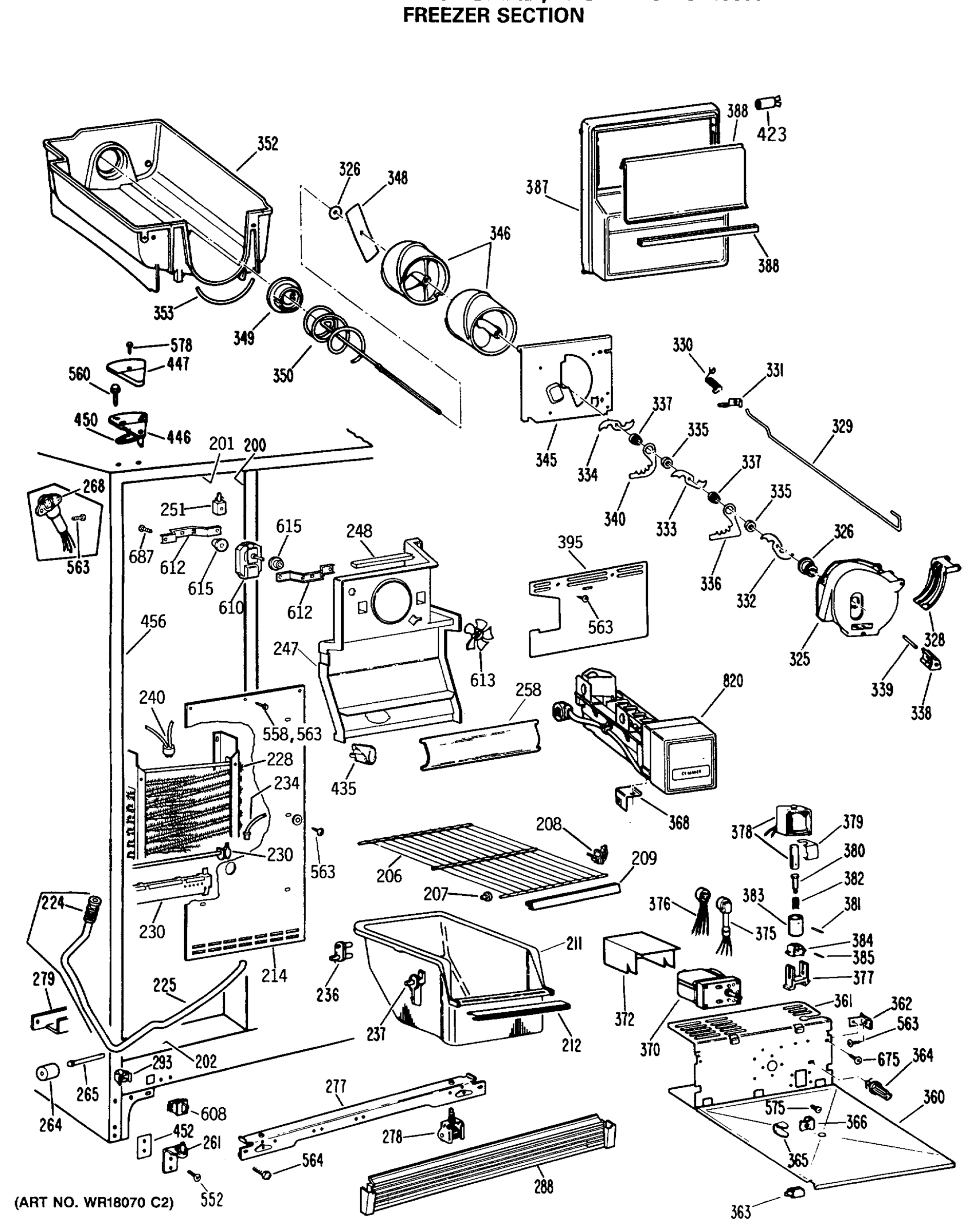 FREEZER SECTION