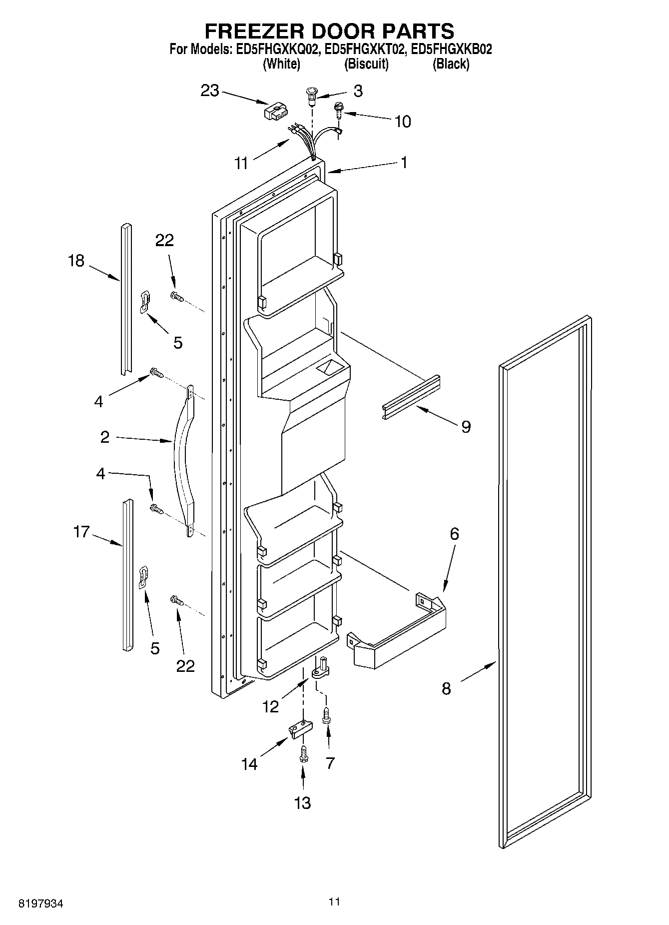 07 - FREEZER DOOR