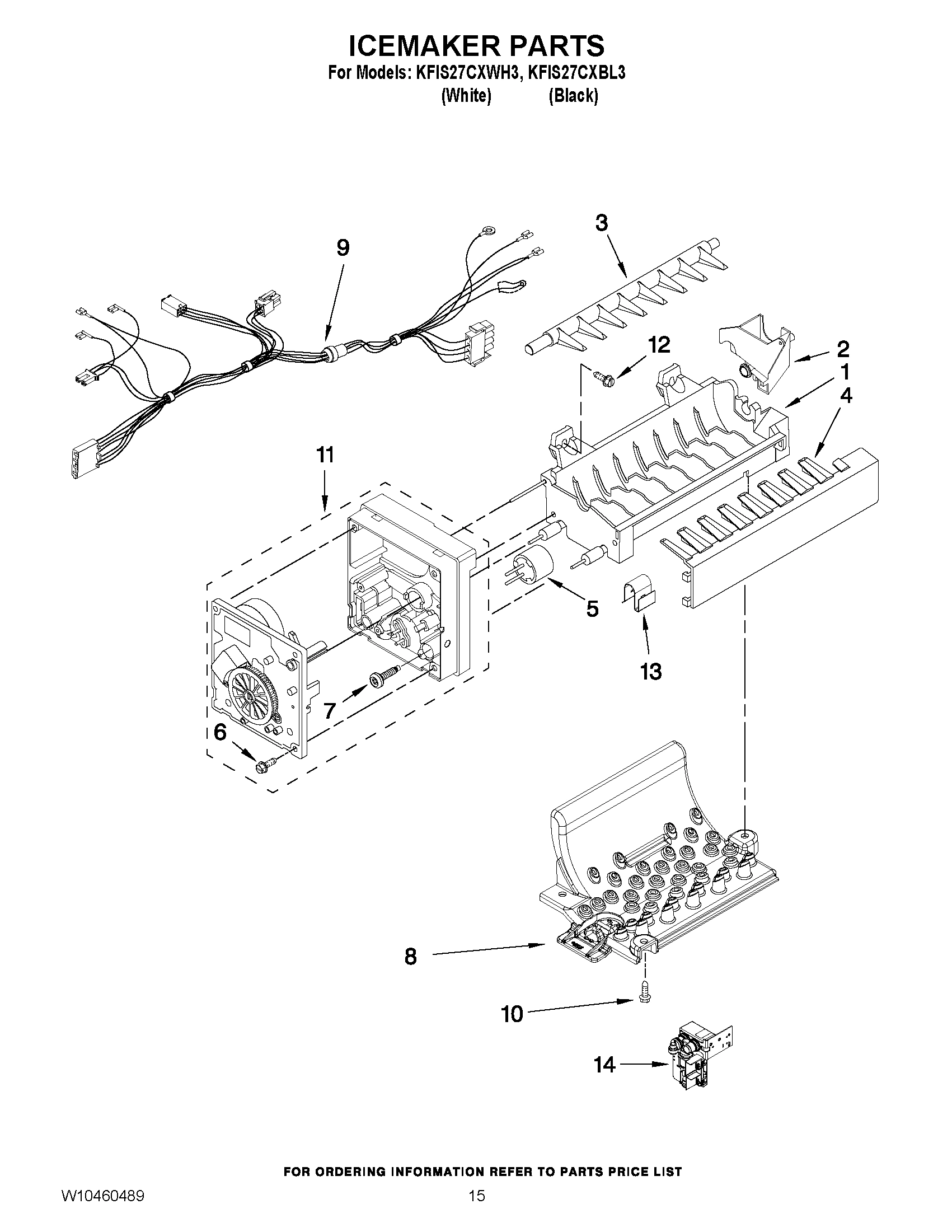 08 - ICEMAKER PARTS