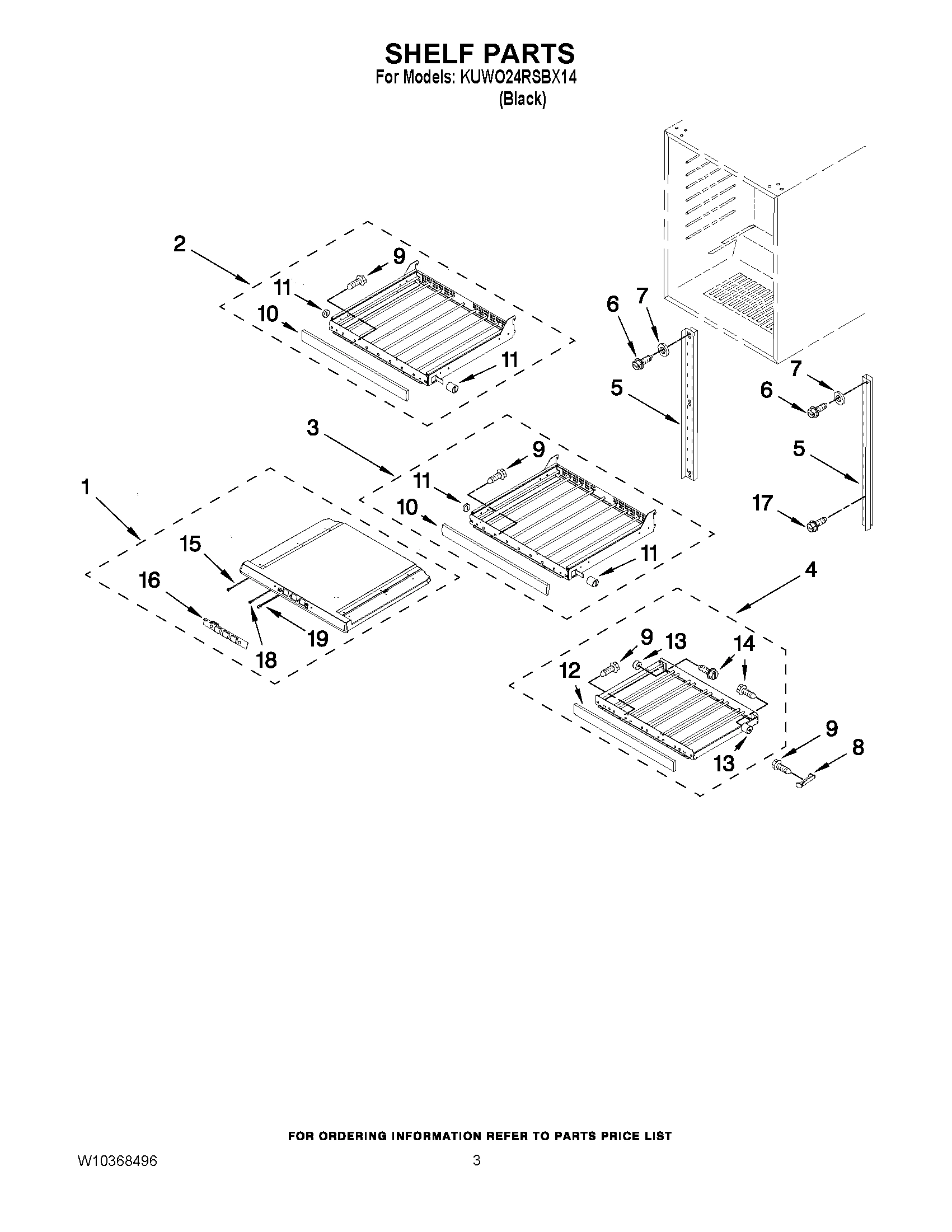 02 - SHELF PARTS