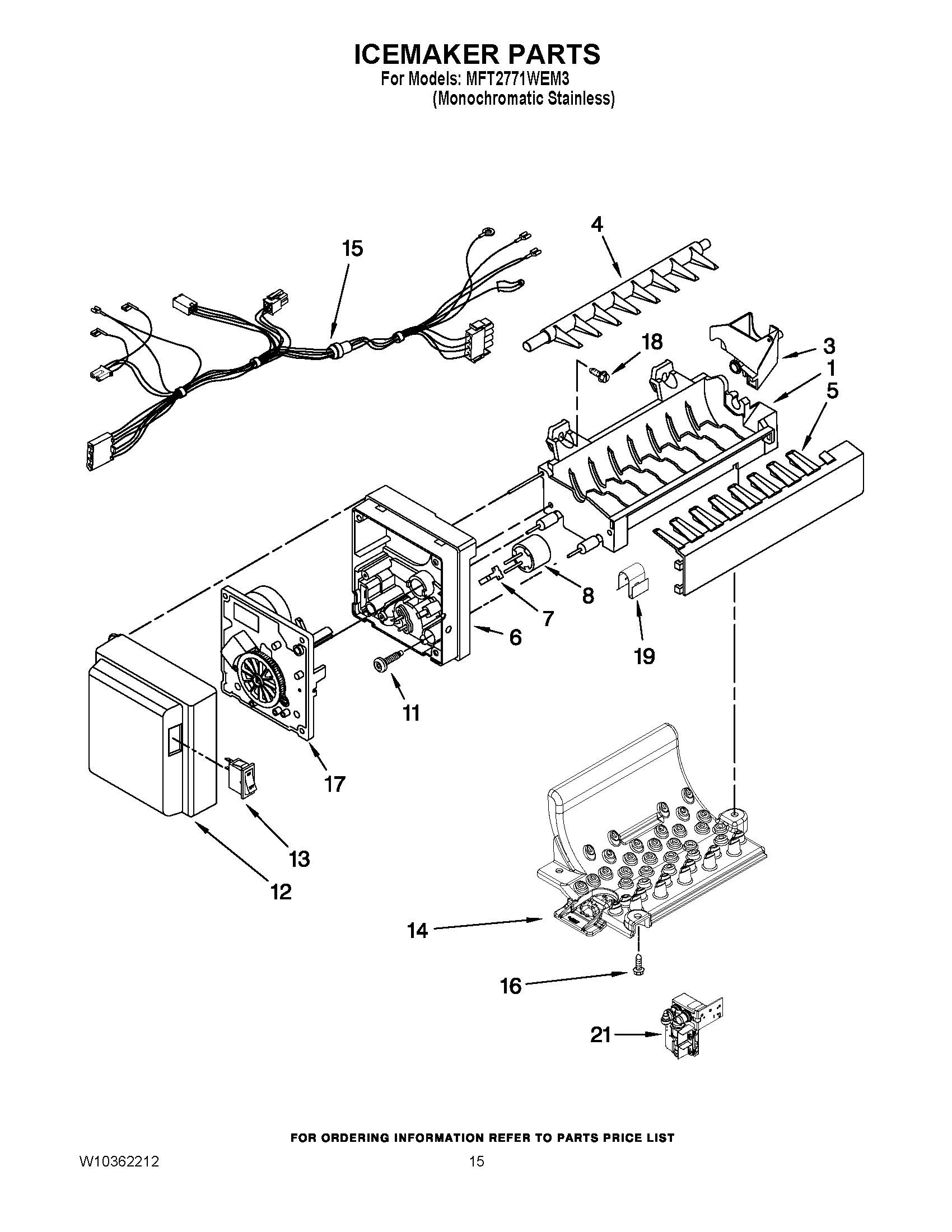 08 - ICEMAKER PARTS