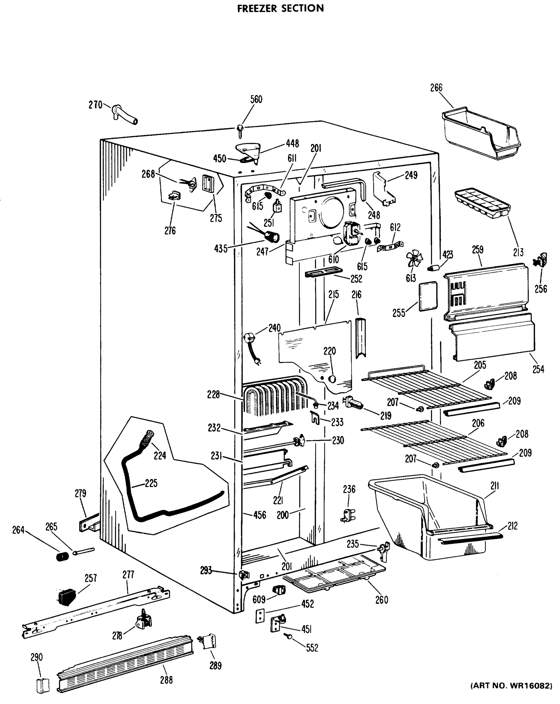 FREEZER SECTION