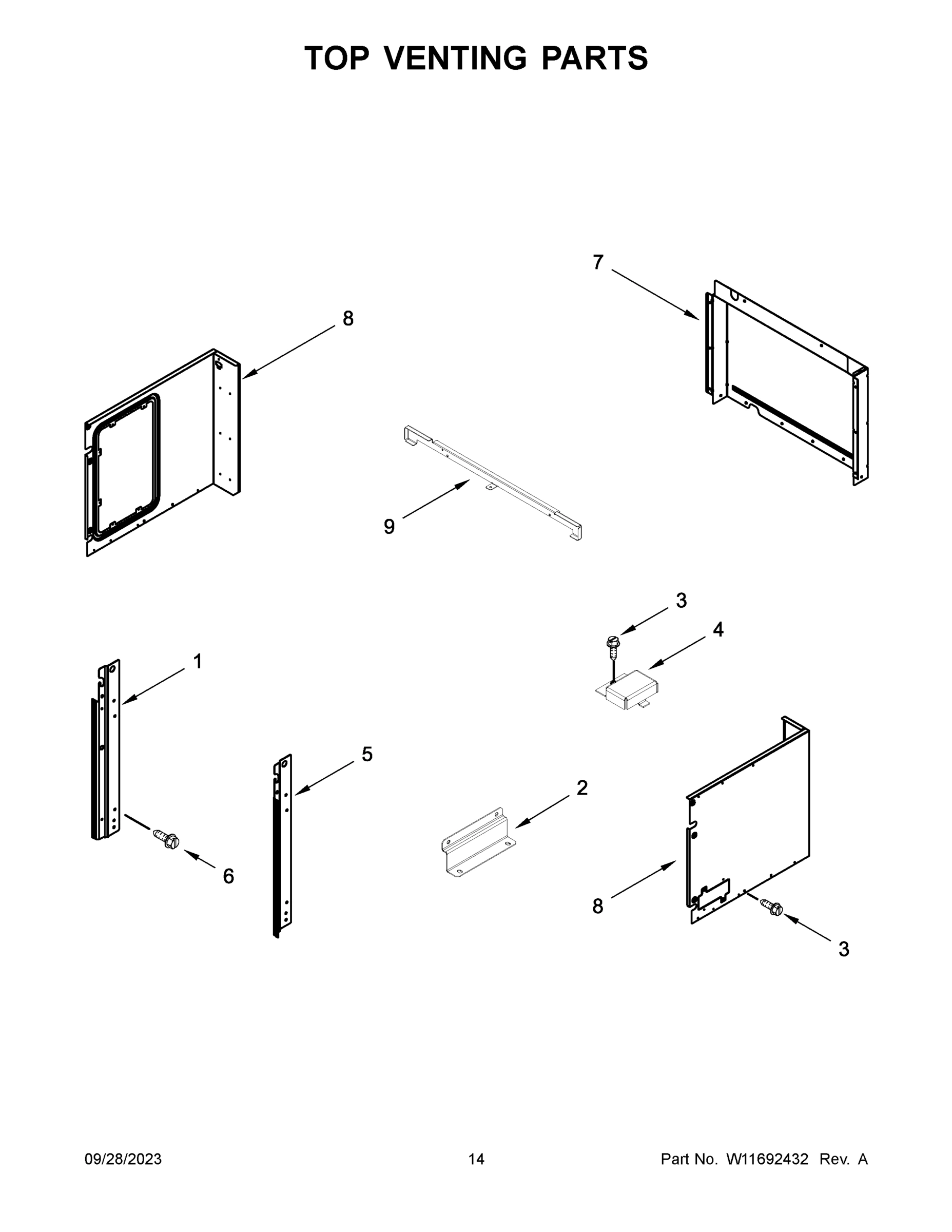 08 - TOP VENTING PARTS