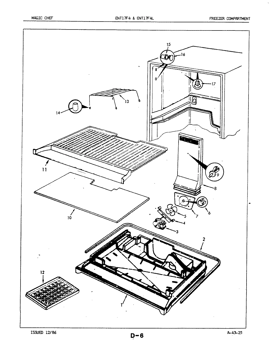 01 - FREEZER COMPARTMENT