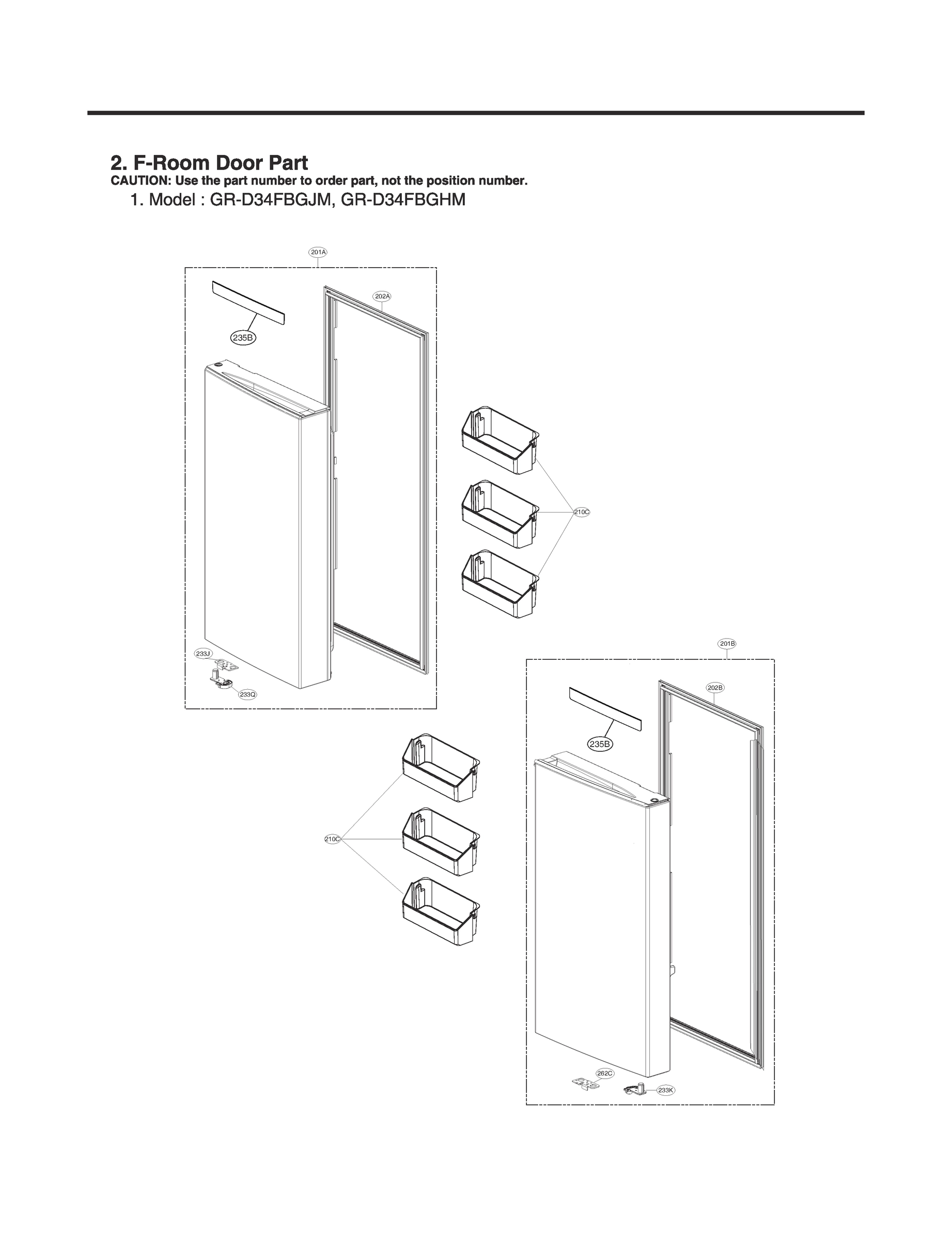 F-ROOM DOOR PART