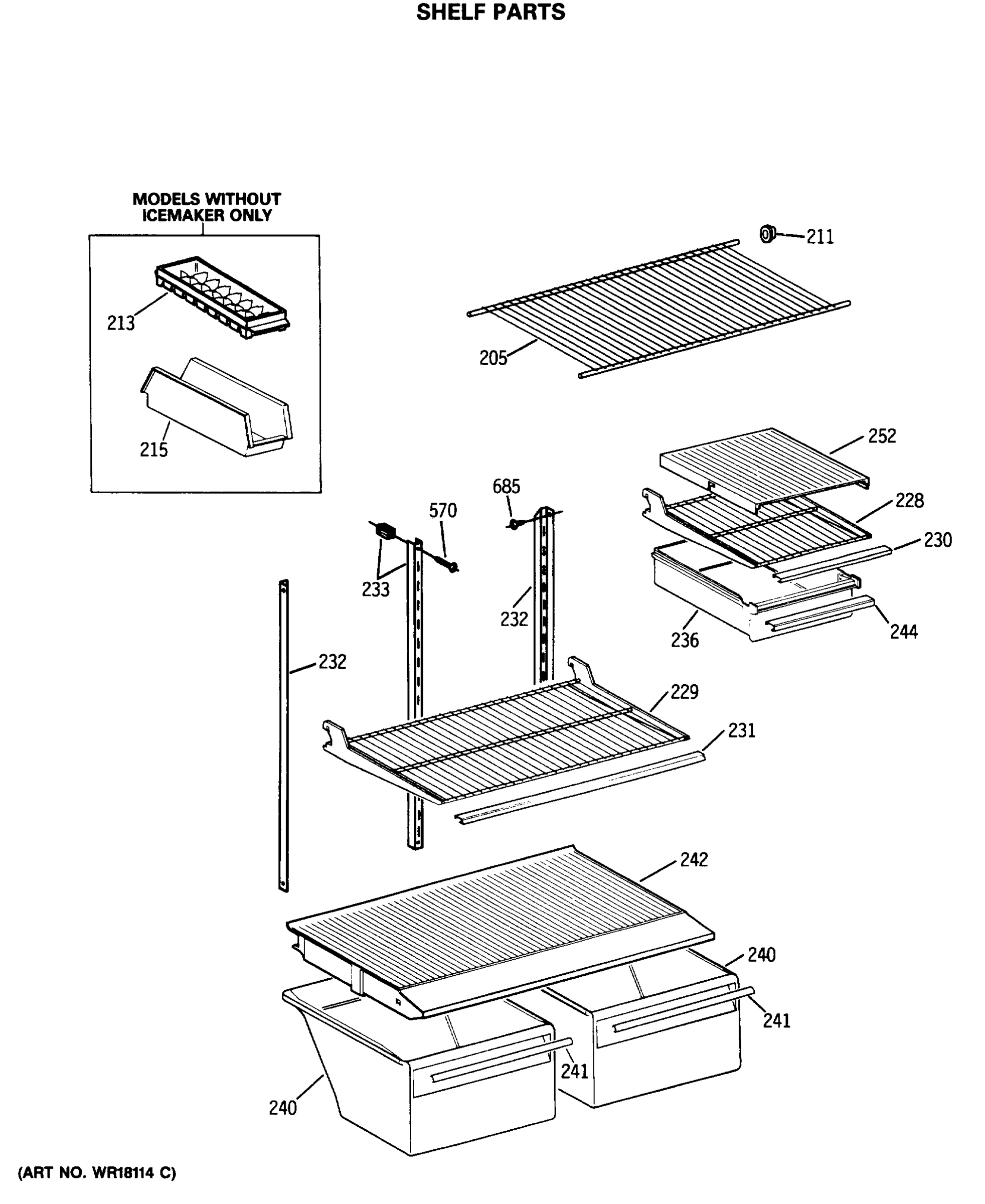SHELF PARTS