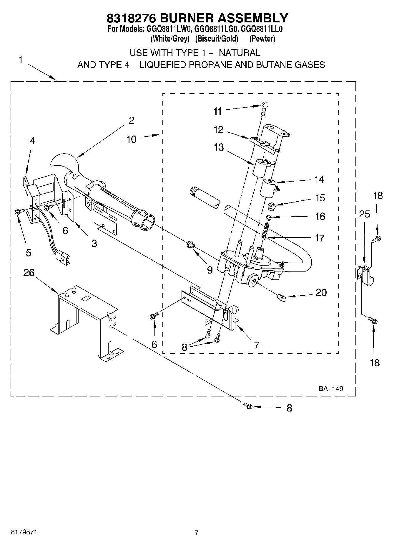 04 - 8318276 BURNER