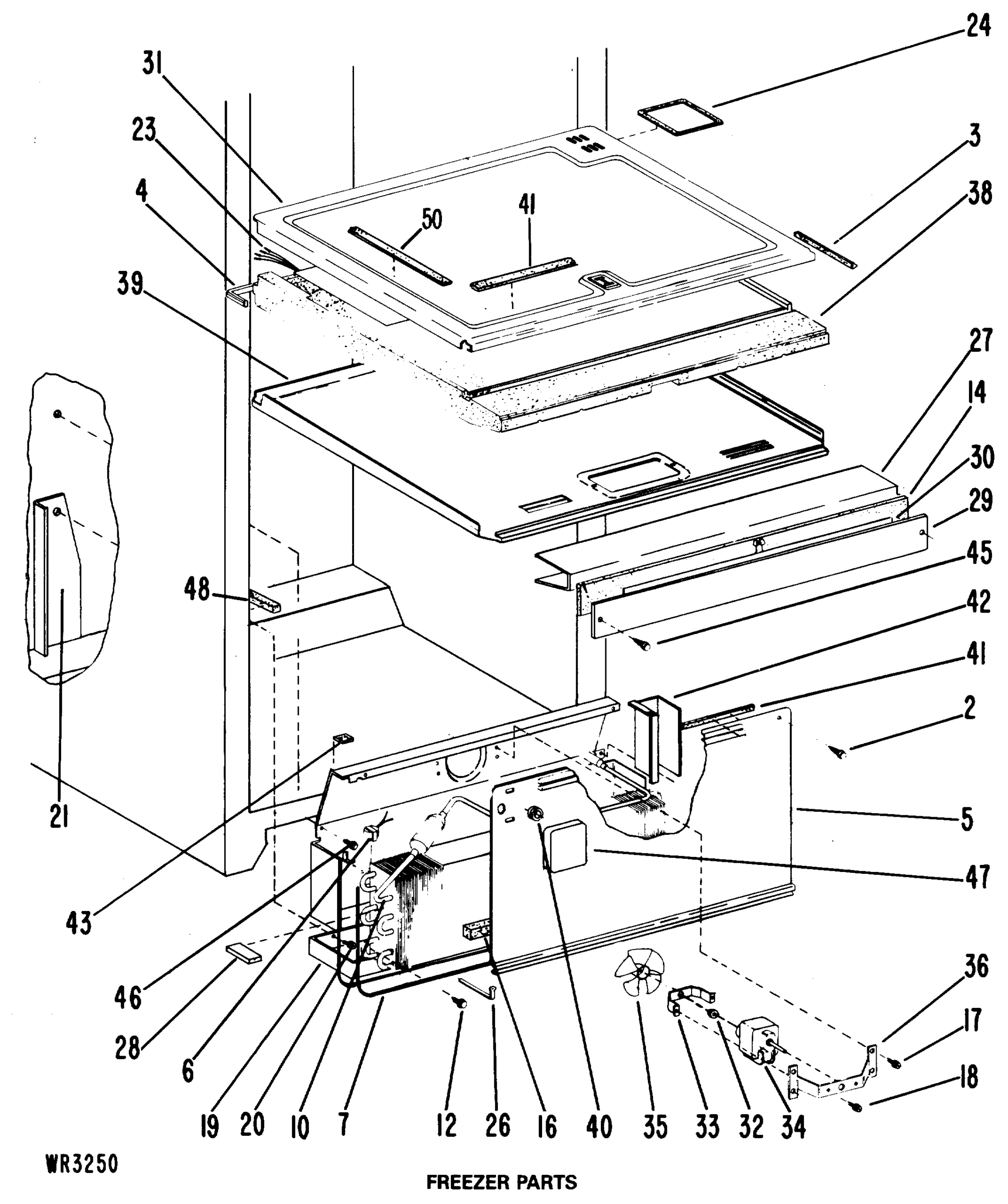 FREEZER PARTS