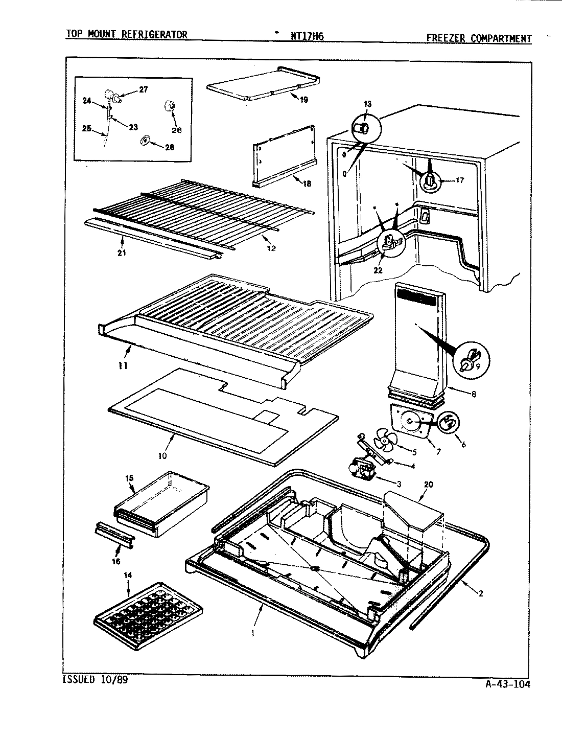 01 - FREEZER COMPARTMENT