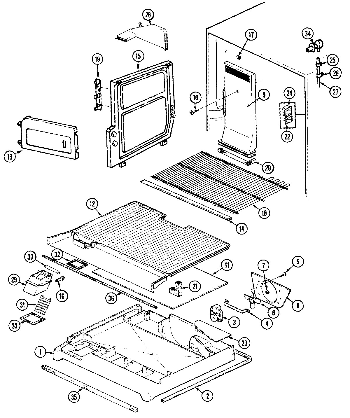 02 - FREEZER COMPARTMENT