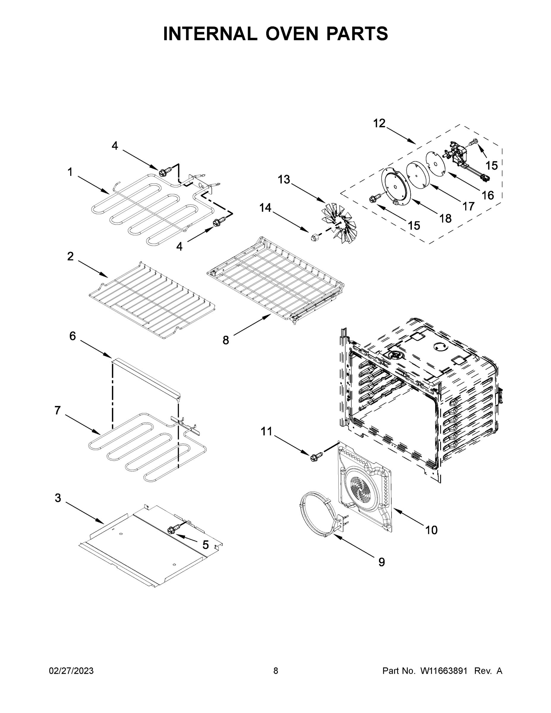 05 - INTERNAL OVEN PARTS