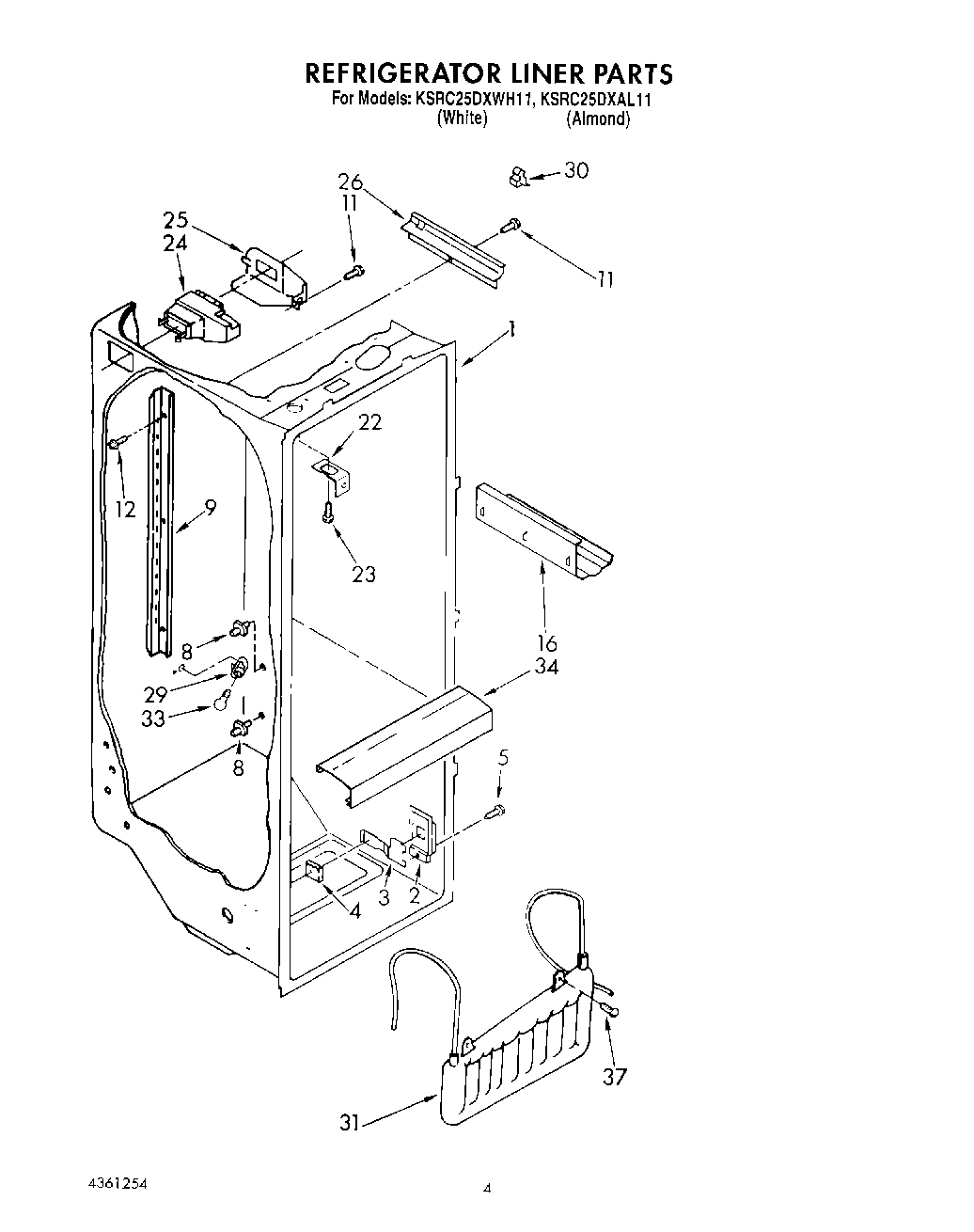 02 - REFRIGERATOR LINER