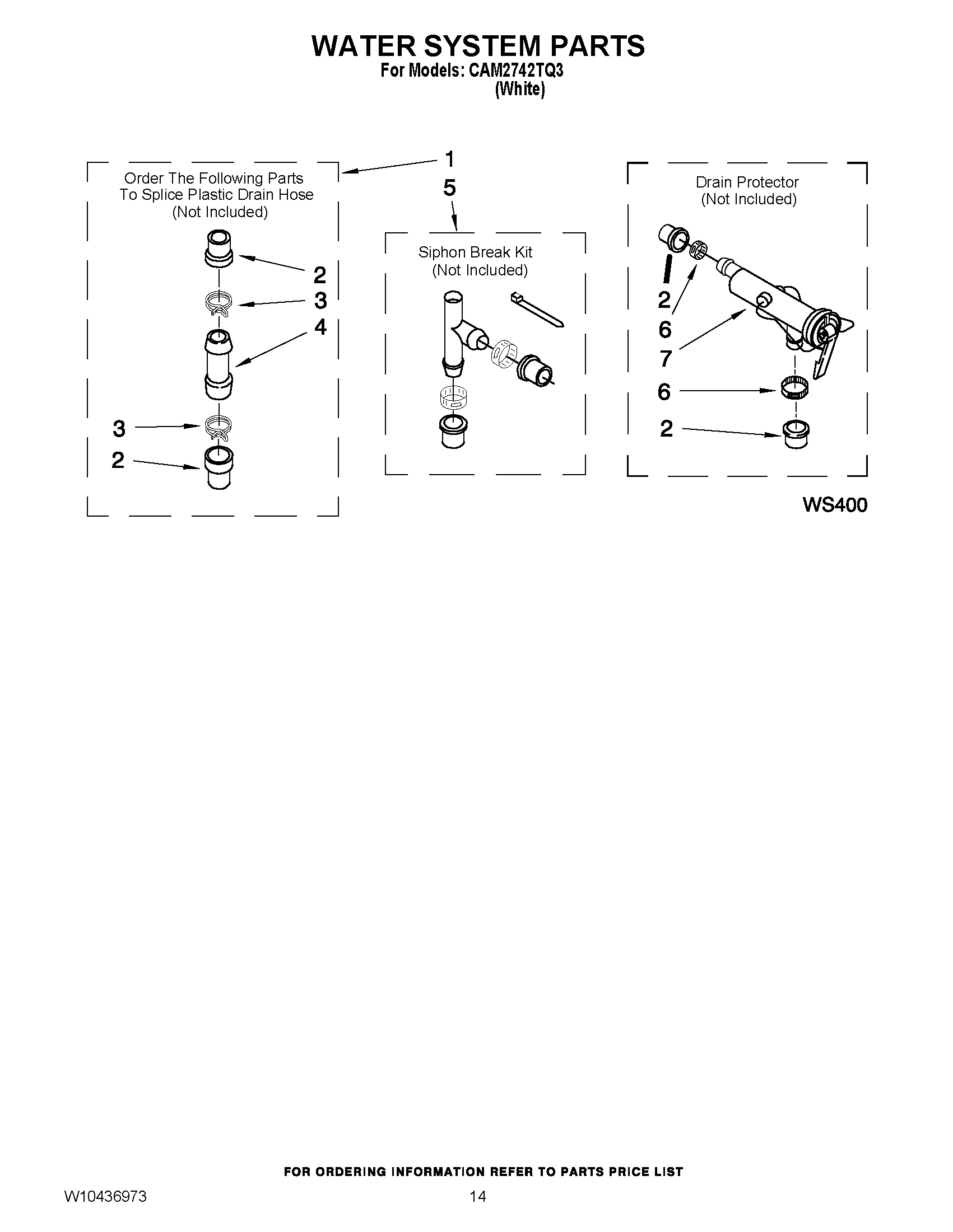 10 - WATER SYSTEM PARTS