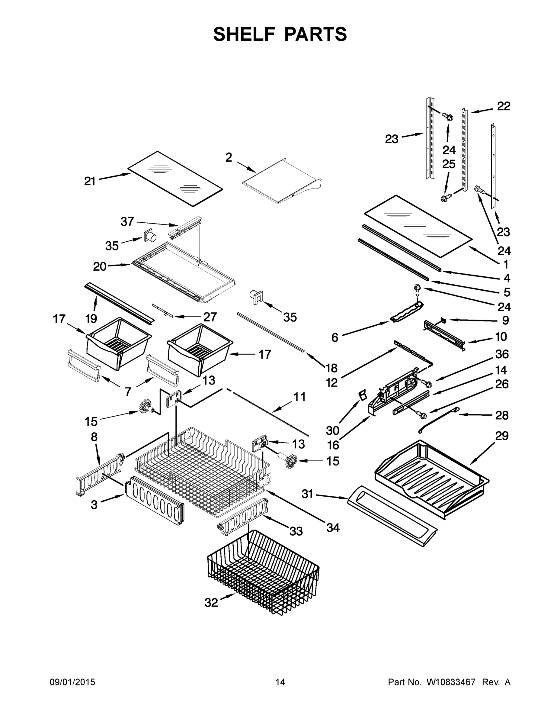 08 - SHELF PARTS