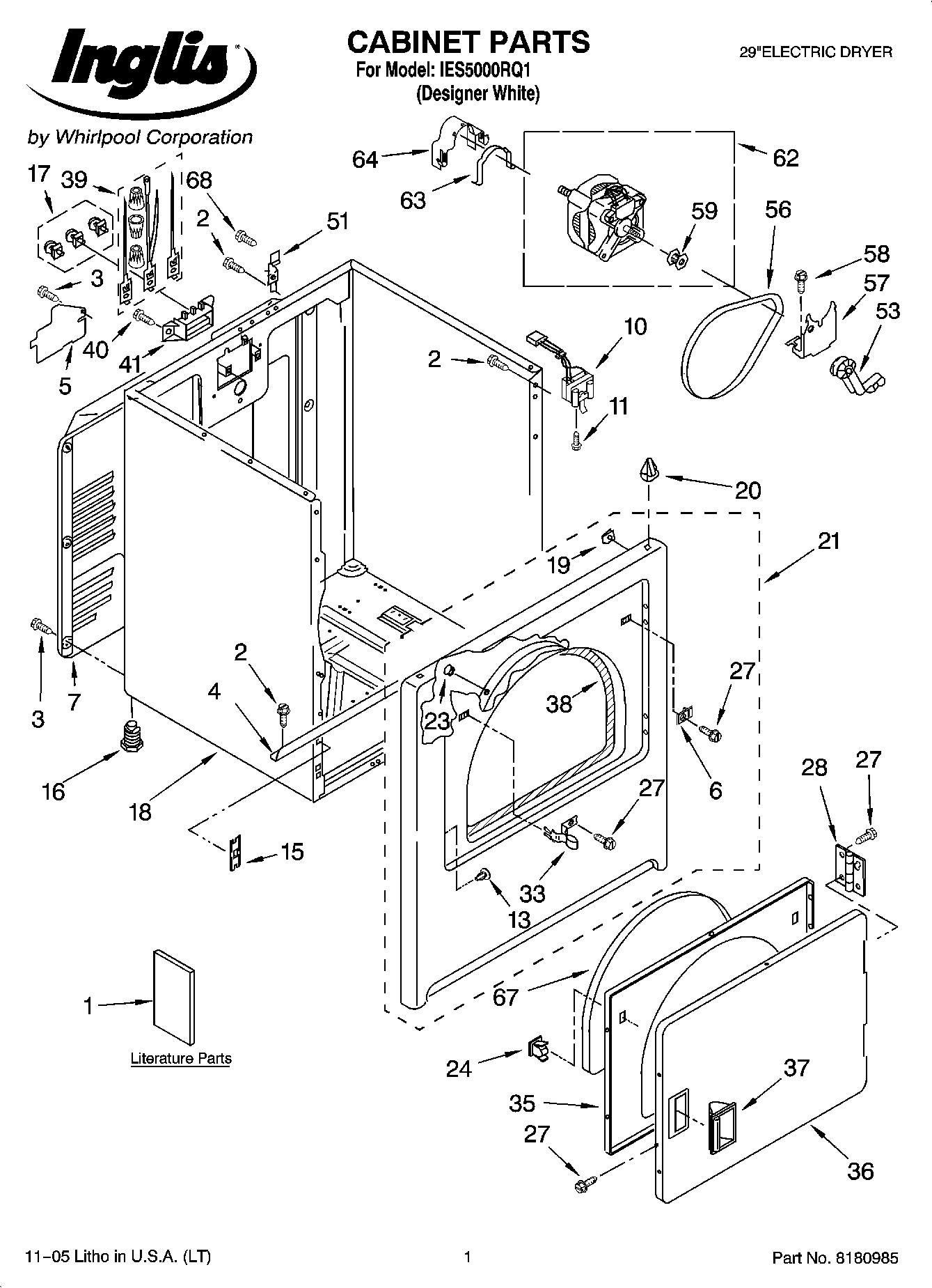 01 - CABINET PARTS