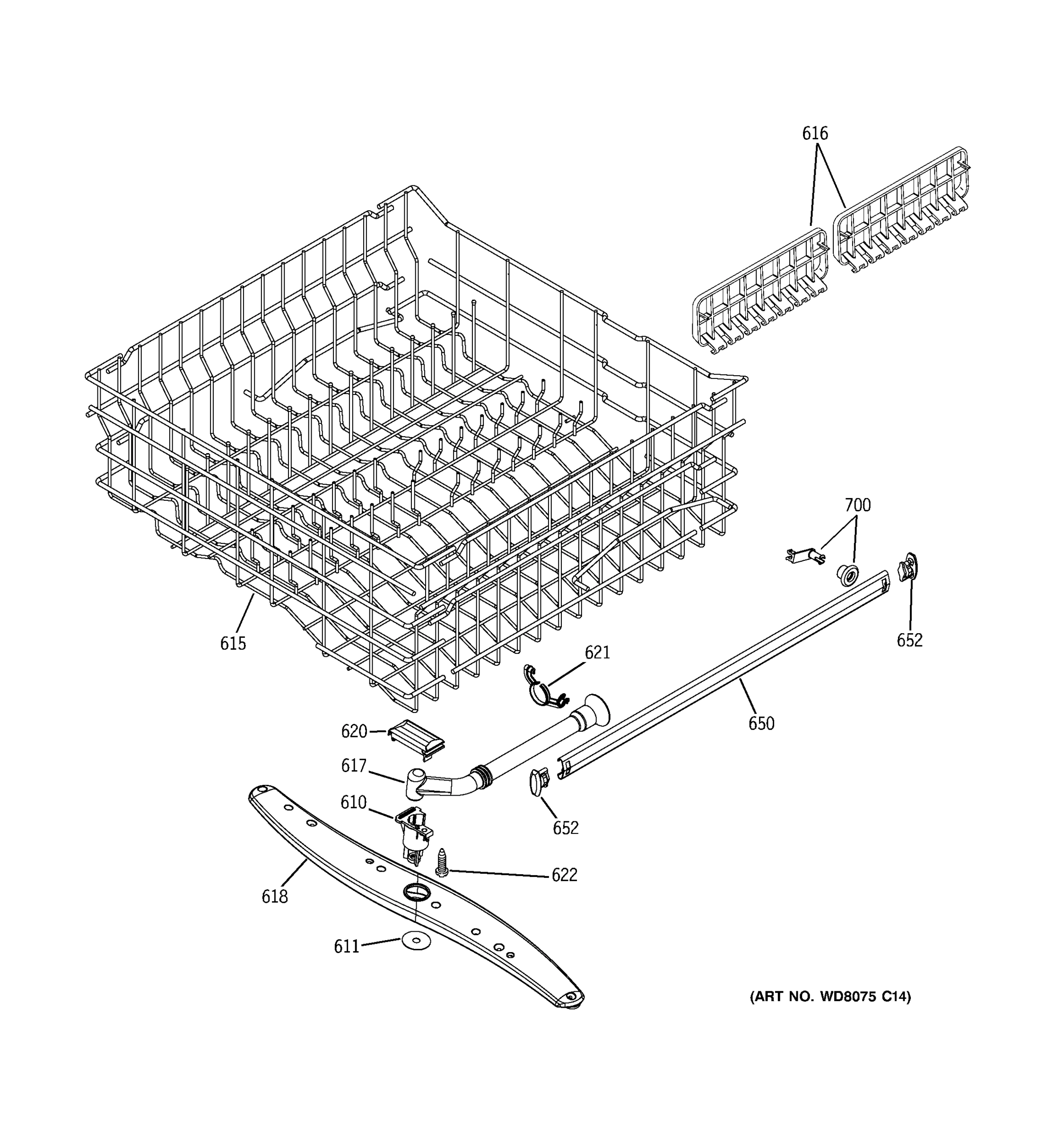 UPPER RACK ASSEMBLY